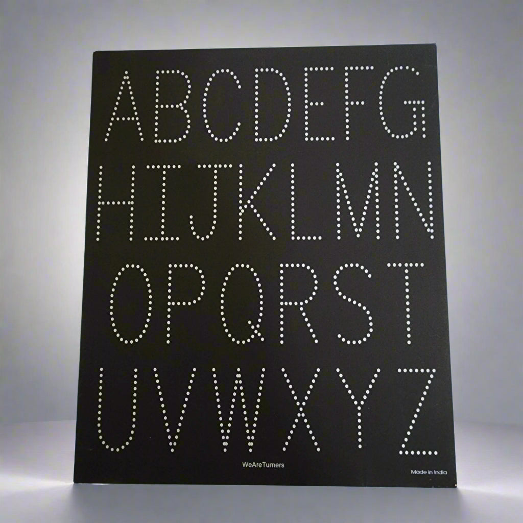 English Alphabets Unlined - Dual Sided Tracing Board