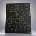 English Alphabets Unlined - Dual Sided Tracing Board
