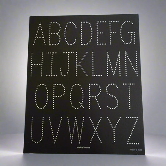 English Alphabets Unlined - Dual Sided Tracing Board