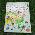 Sticker picture atlas of the world - Very Good Condition Paperback
