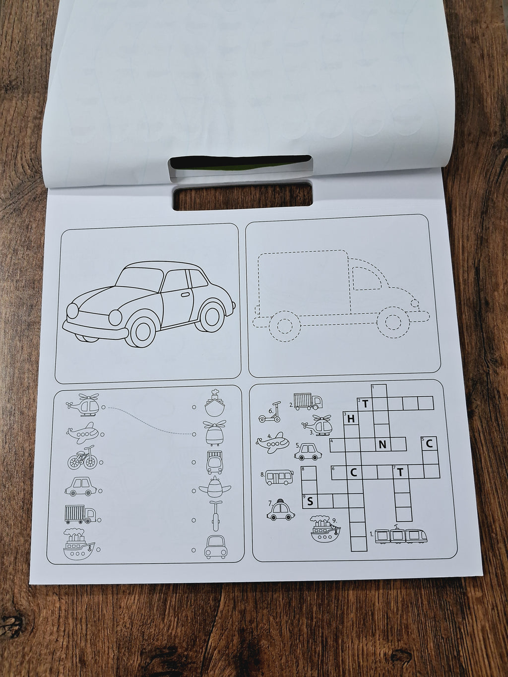 Things that Move Activity Pad (100 Stickers included)