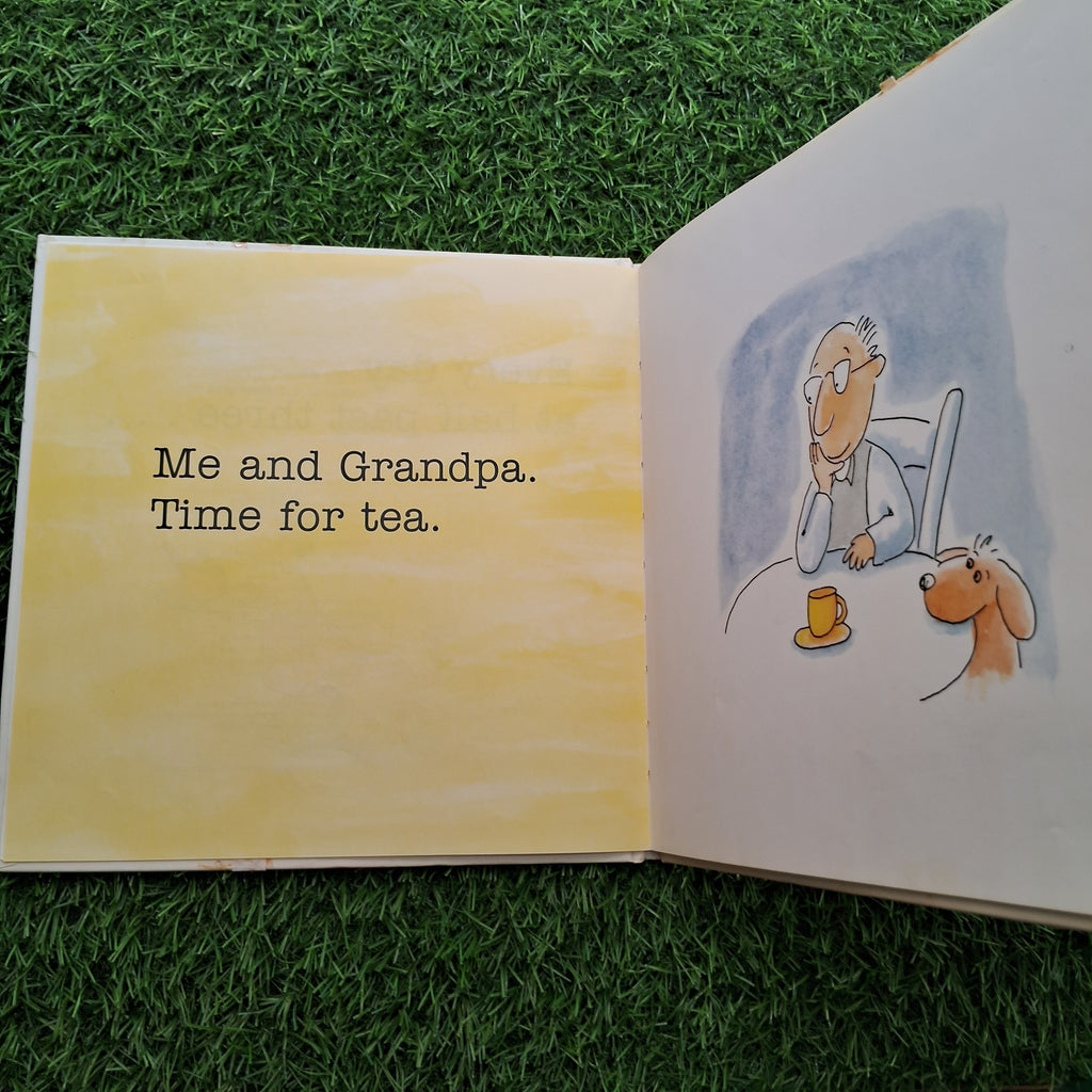 Tea with grandpa - Very Good Condition Hardcover