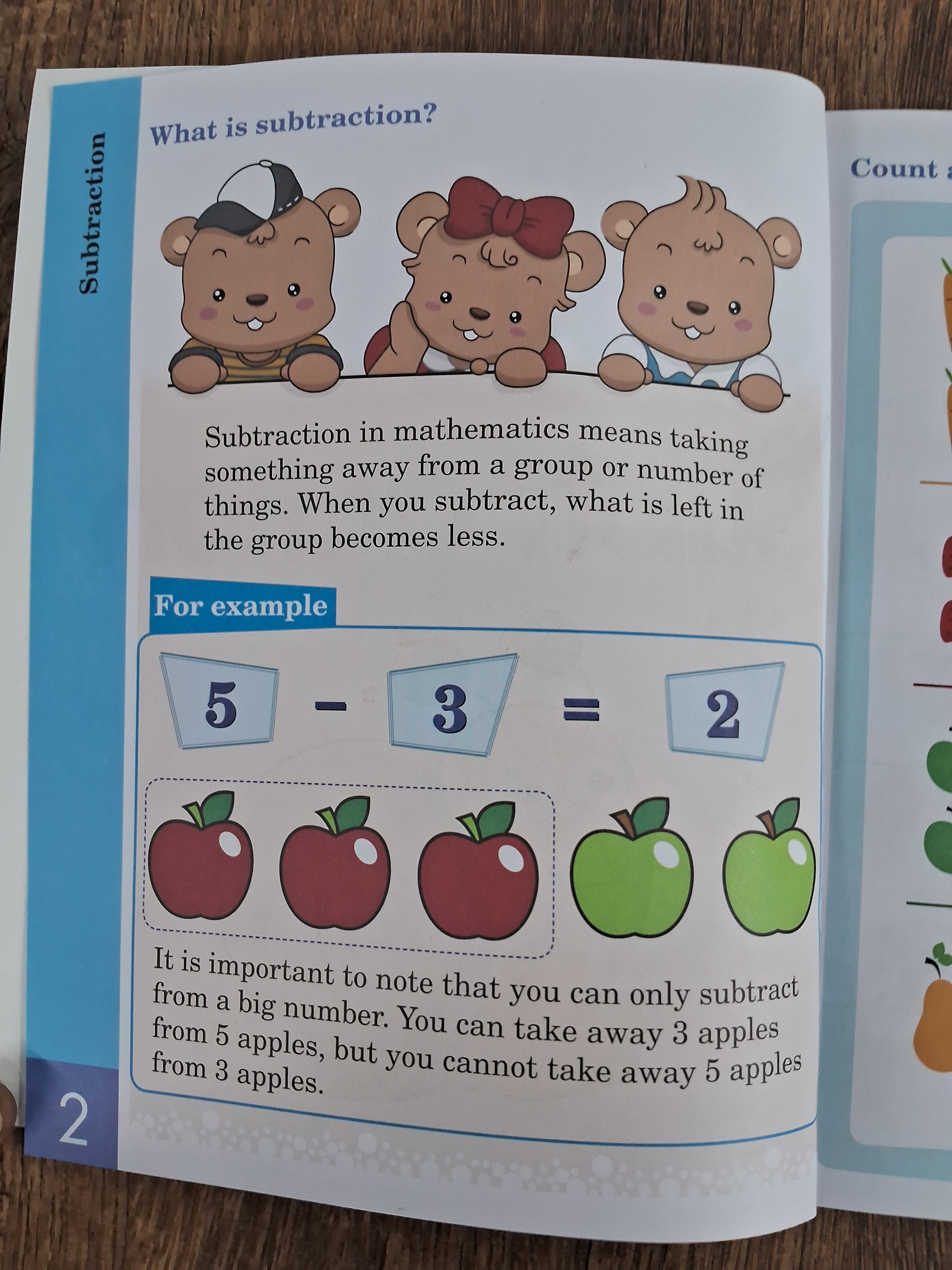 EARLY MATHS SIMPLE SUBSTRACTIONS - Maths Activity