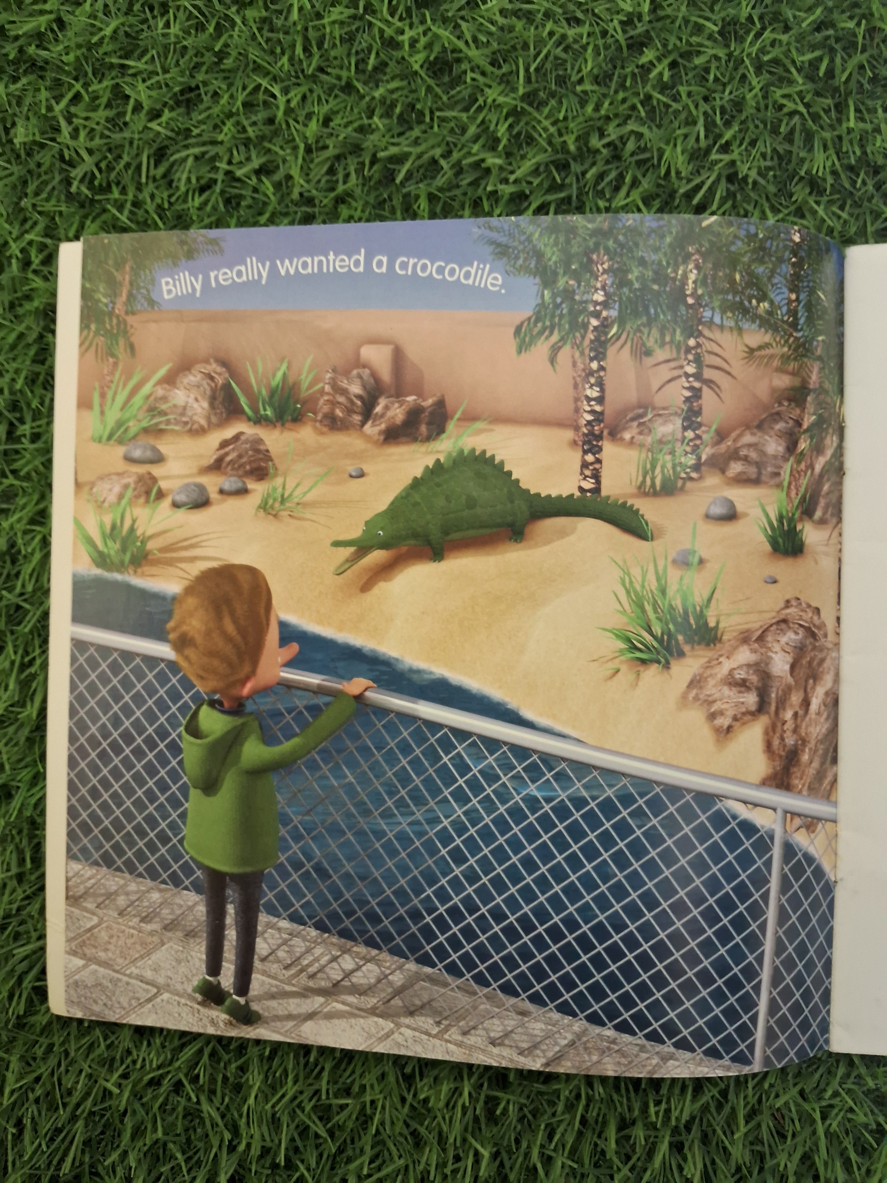 LLOYDS TSB - A CROCODILE FOR BILLY - Good Condition Paperback