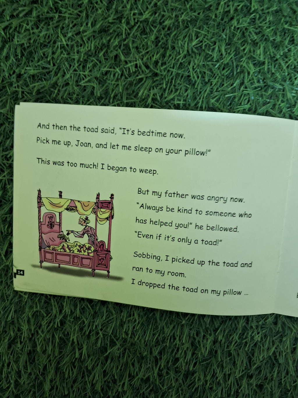 READ WRITE INC - TOAD grey story book 7 -  Very Good Condition Paperback
