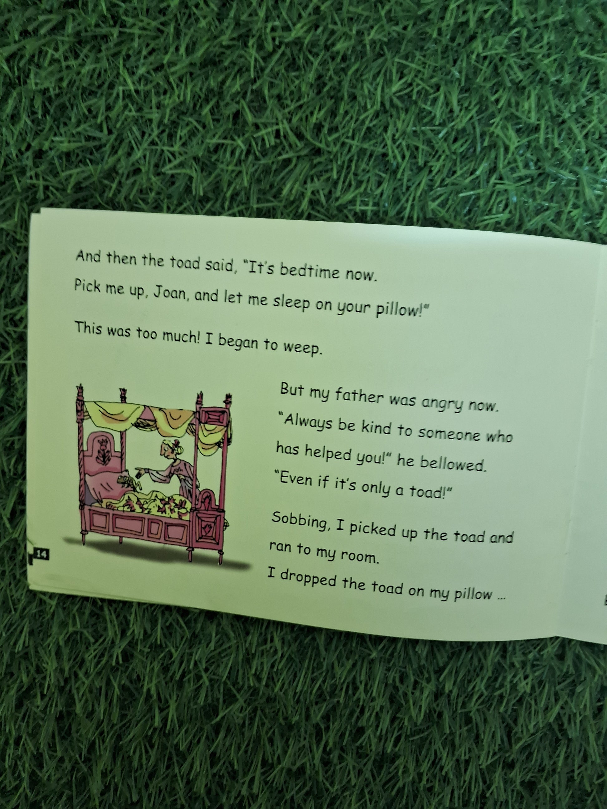 READ WRITE INC - TOAD grey story book 7 -  Very Good Condition Paperback