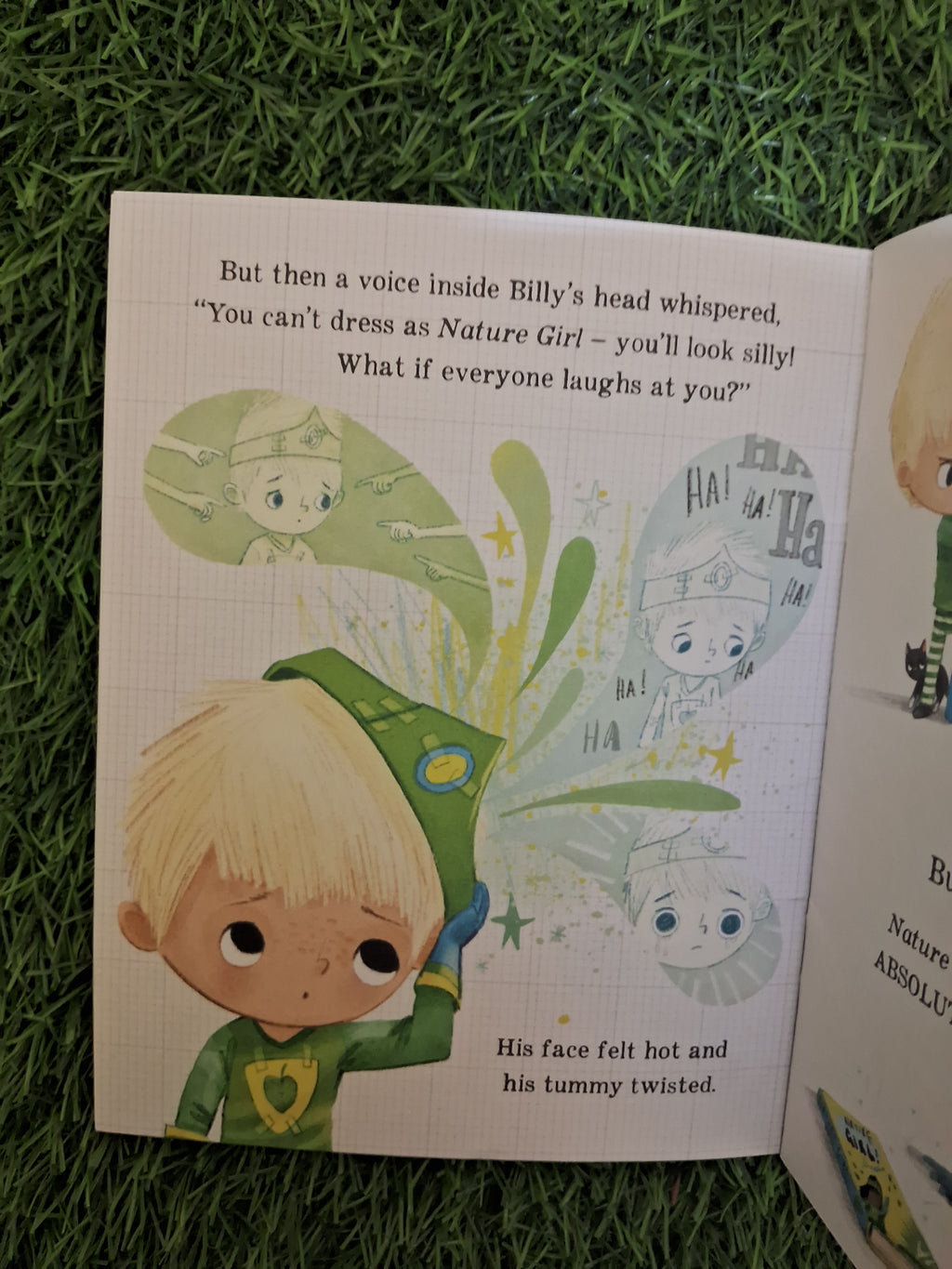 BIG BRIGHT FEELINGS BOOK - BILLY'S BRAVERY - Excellent Condition Paperback