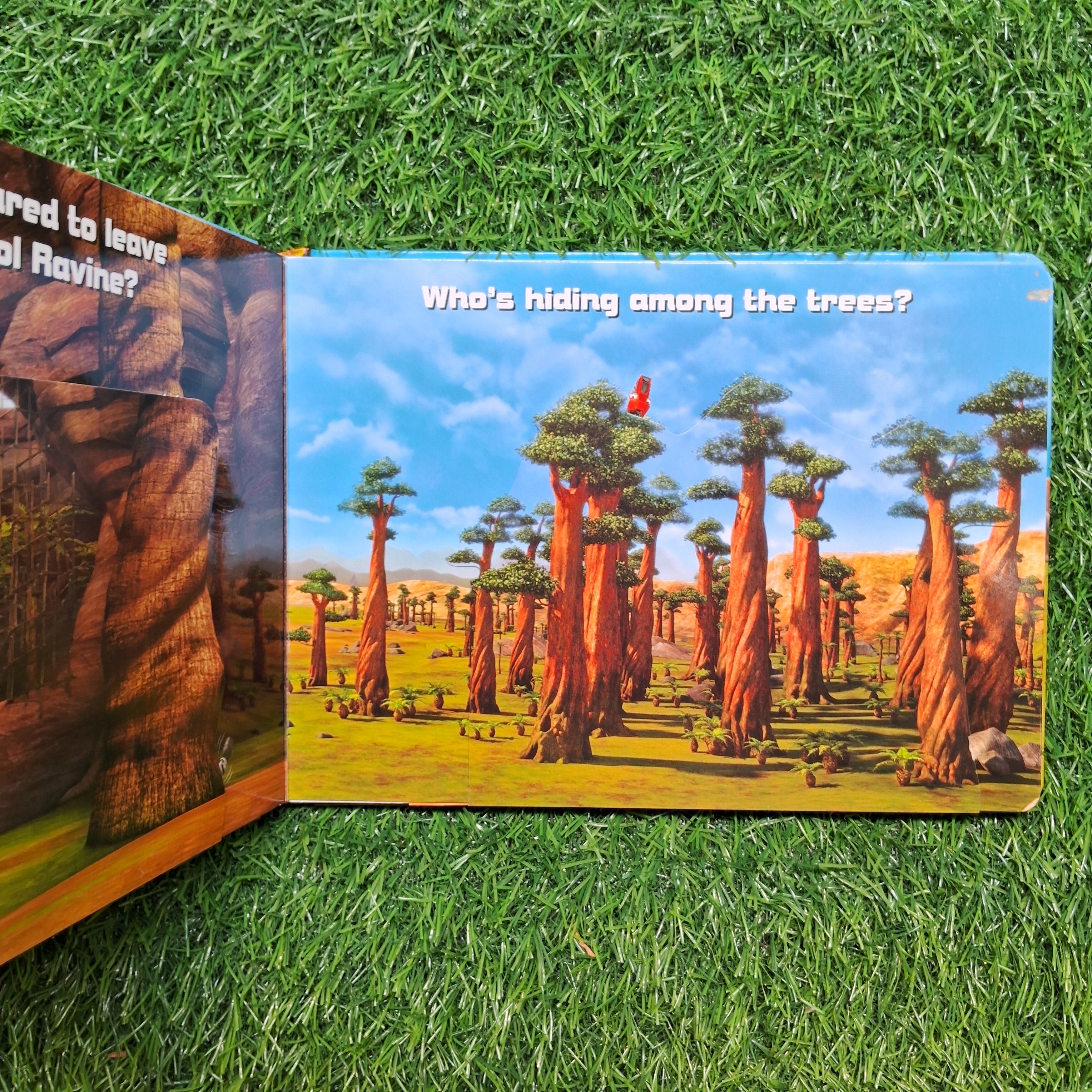 Dinotrux Guess who - As Good condition as New Flap Book