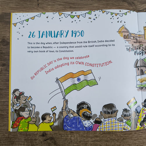 5 Fantastic facts about The Indian Constitution - Picture Book