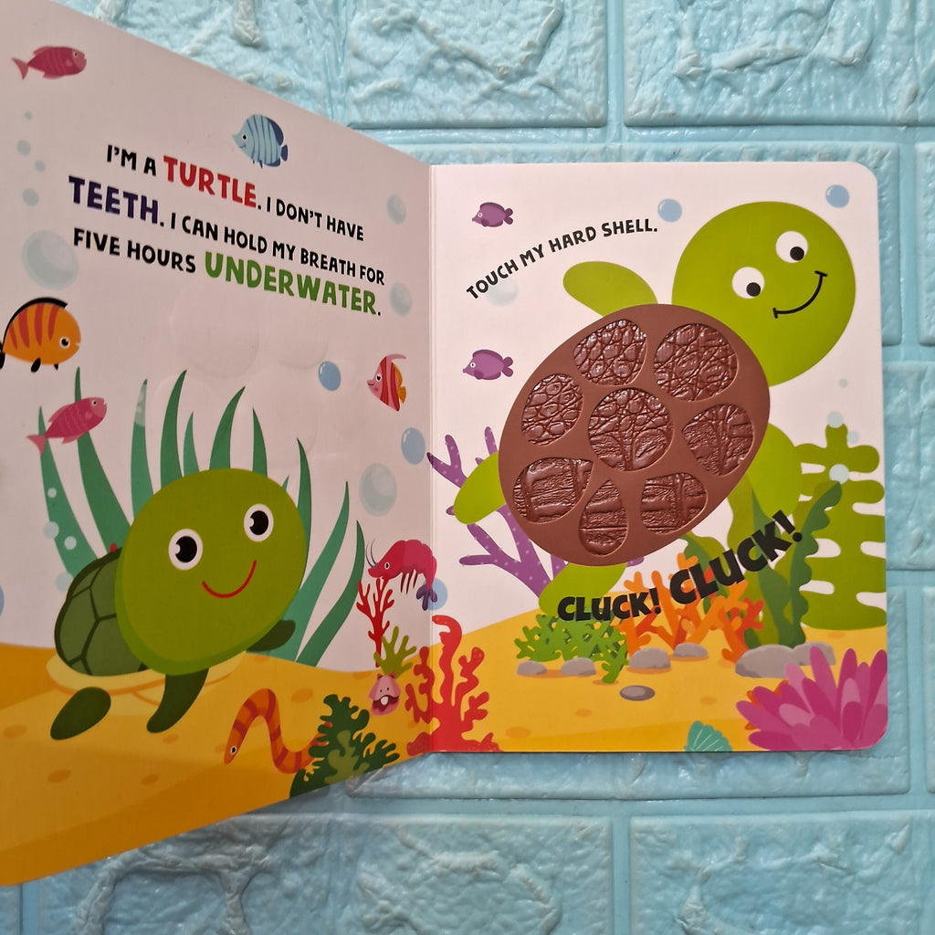 Sea Animals - Touch Feel Book