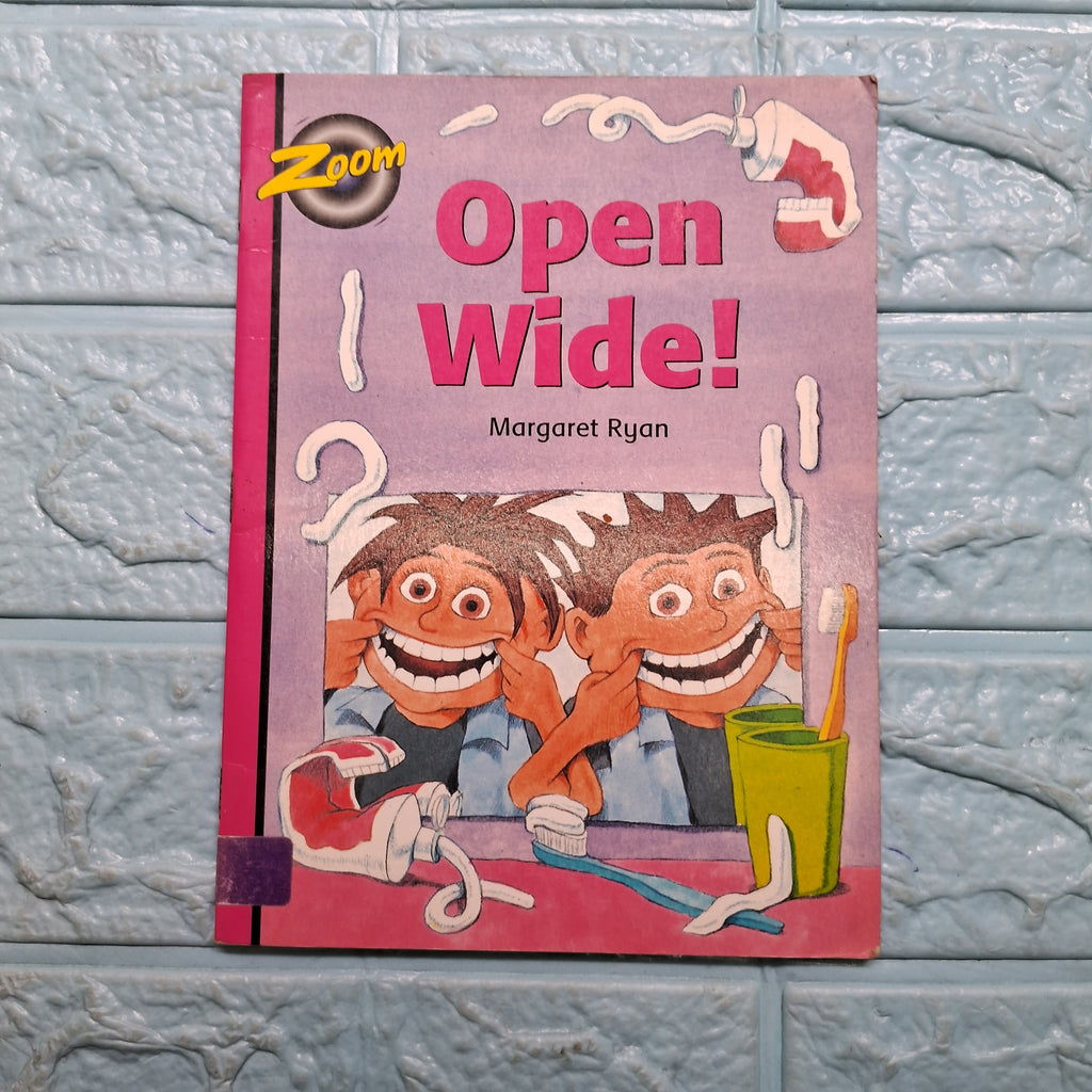 Open wide - Good Condition Paperback