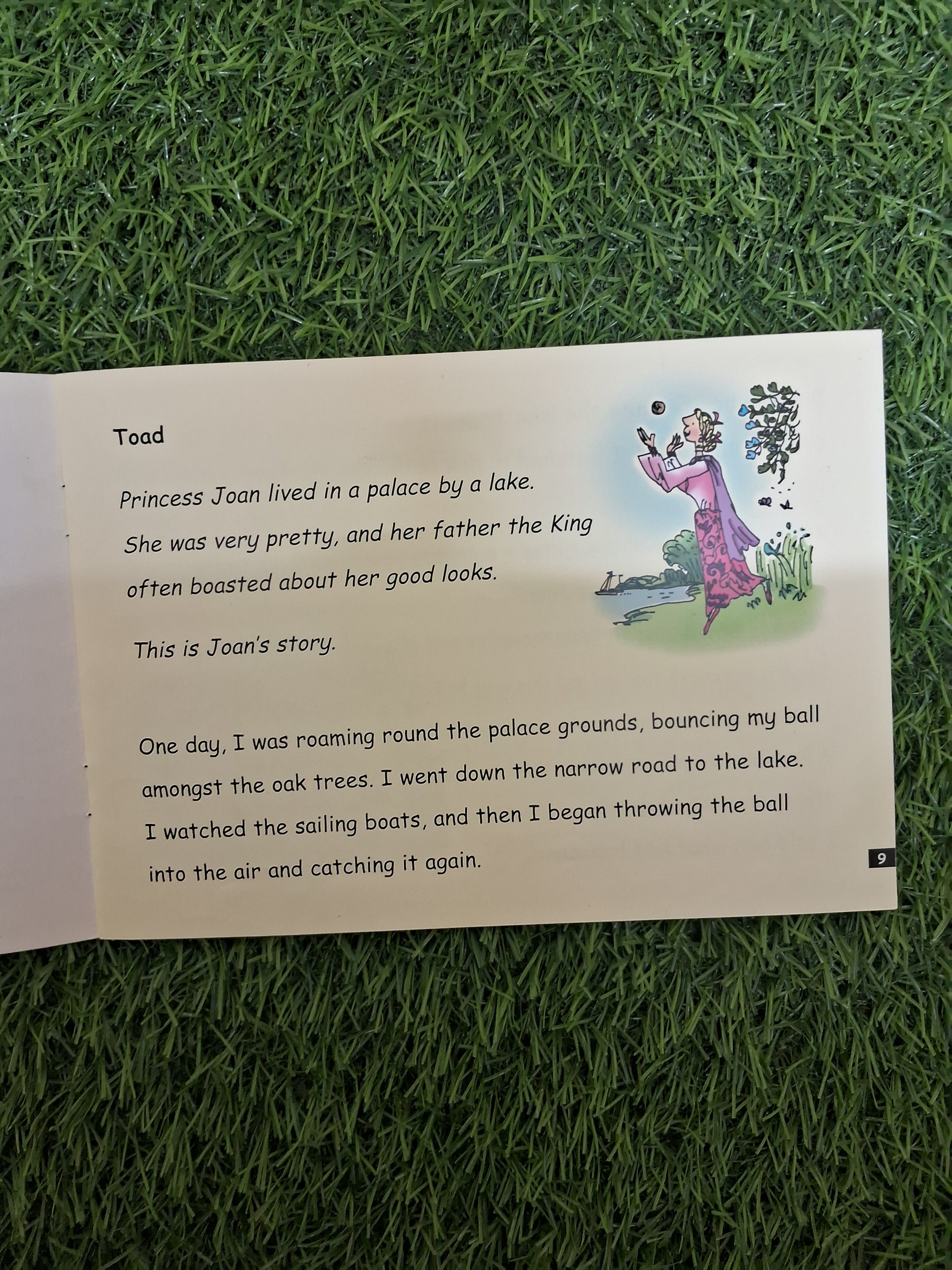 READ WRITE INC - TOAD grey story book 7 -  Very Good Condition Paperback