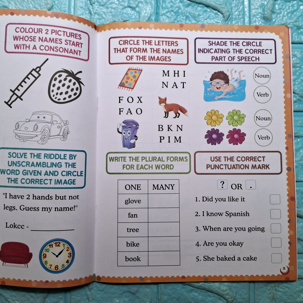 200+ English Activities for Kids - Age 3+