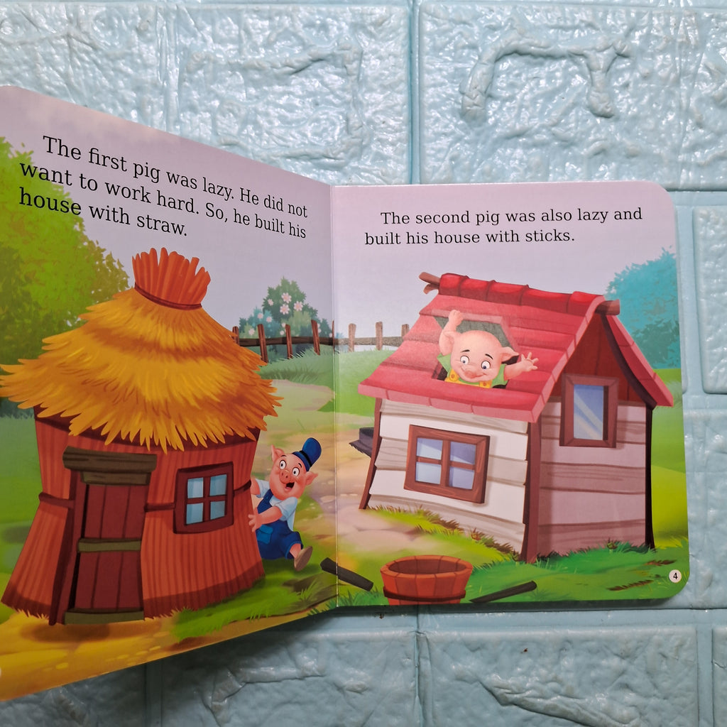 My First Board Book-Three Little Pigs