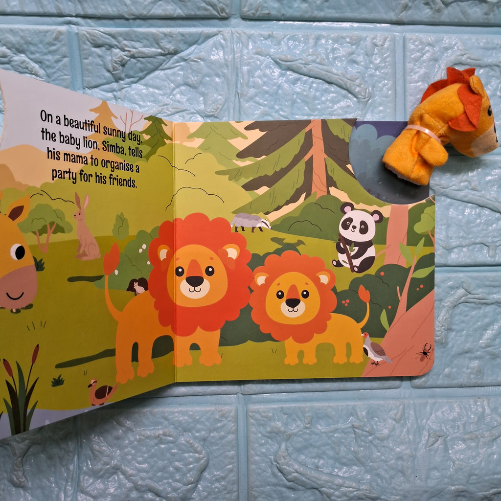 Puppet Book - Little Lion