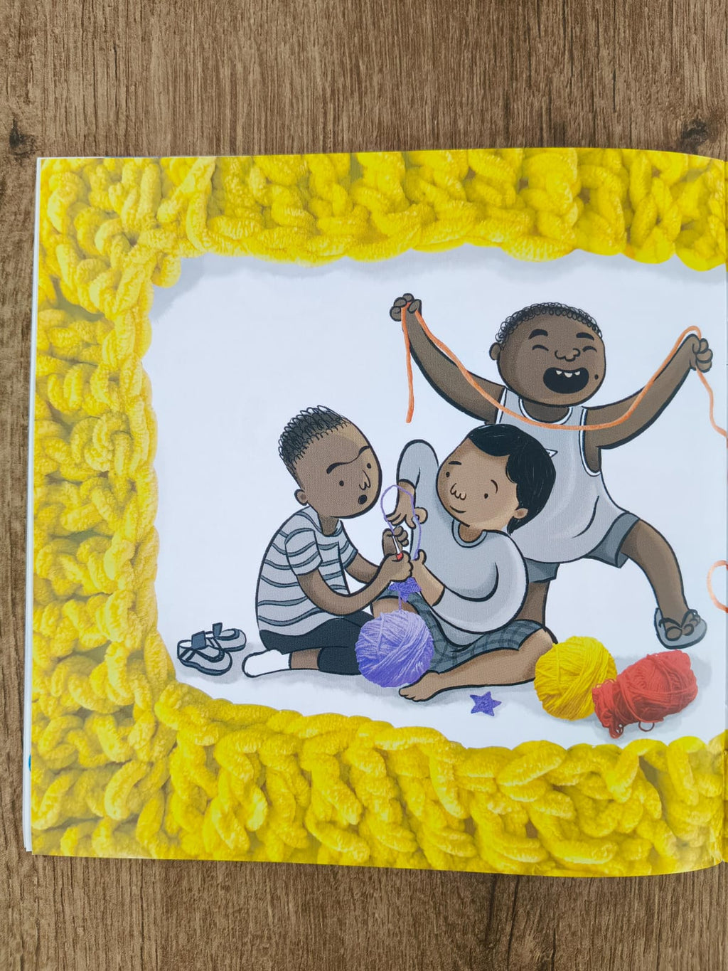 Magic Stitches - Wordless Book