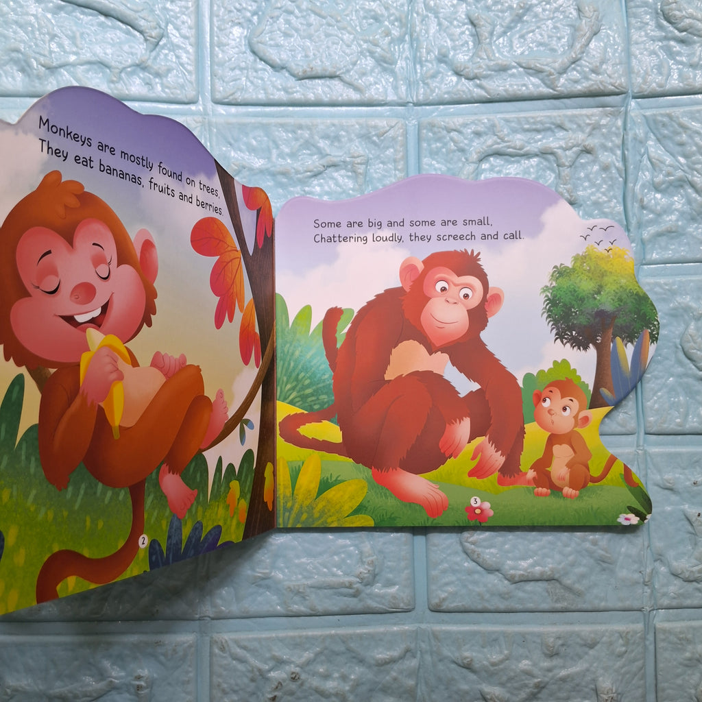 My First Board Book Animal - Monkey
