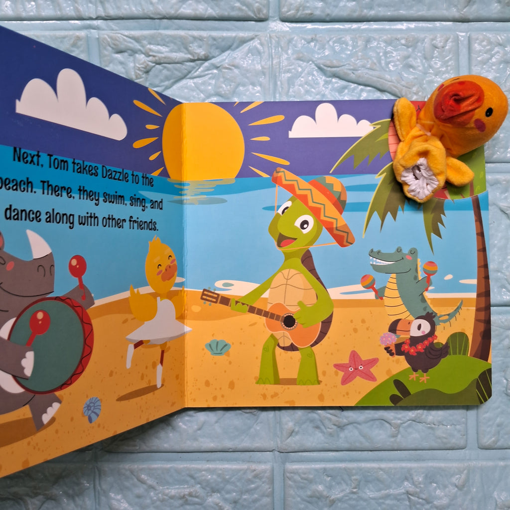 Puppet Book - Dazzling Duck