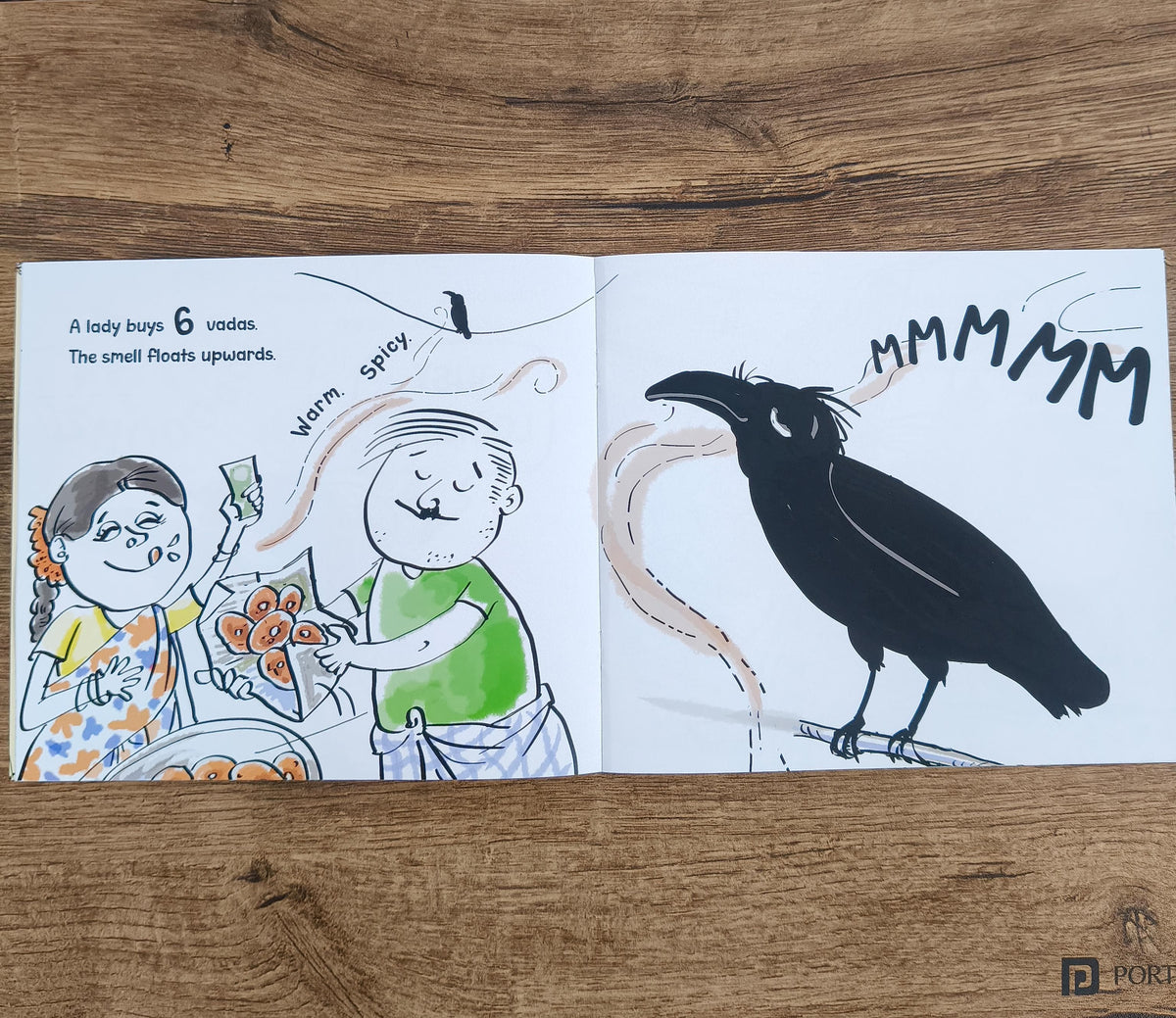 Crow vs Vada - English Picture Book