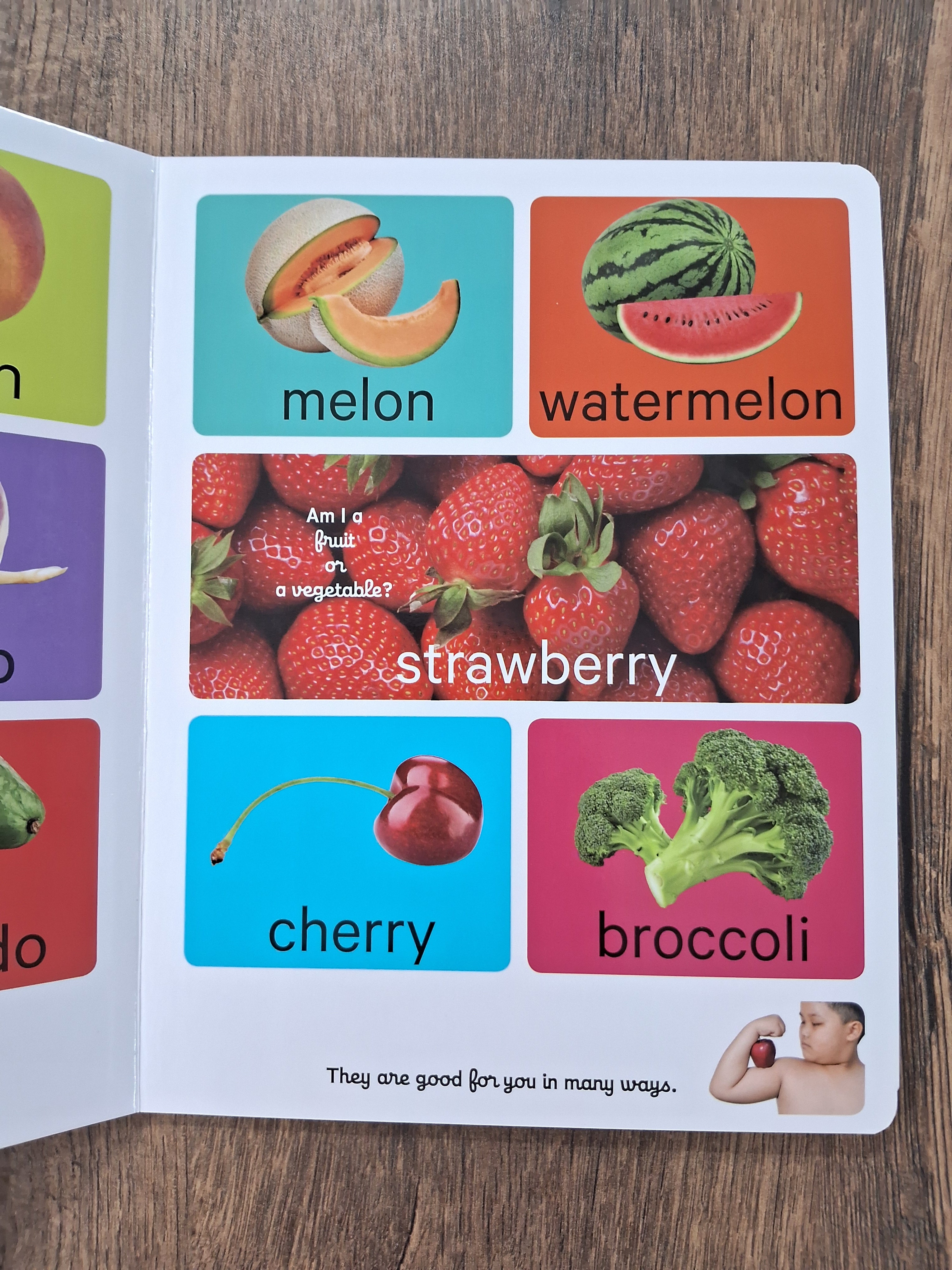 Fruits & Vegetables - Big Board Book