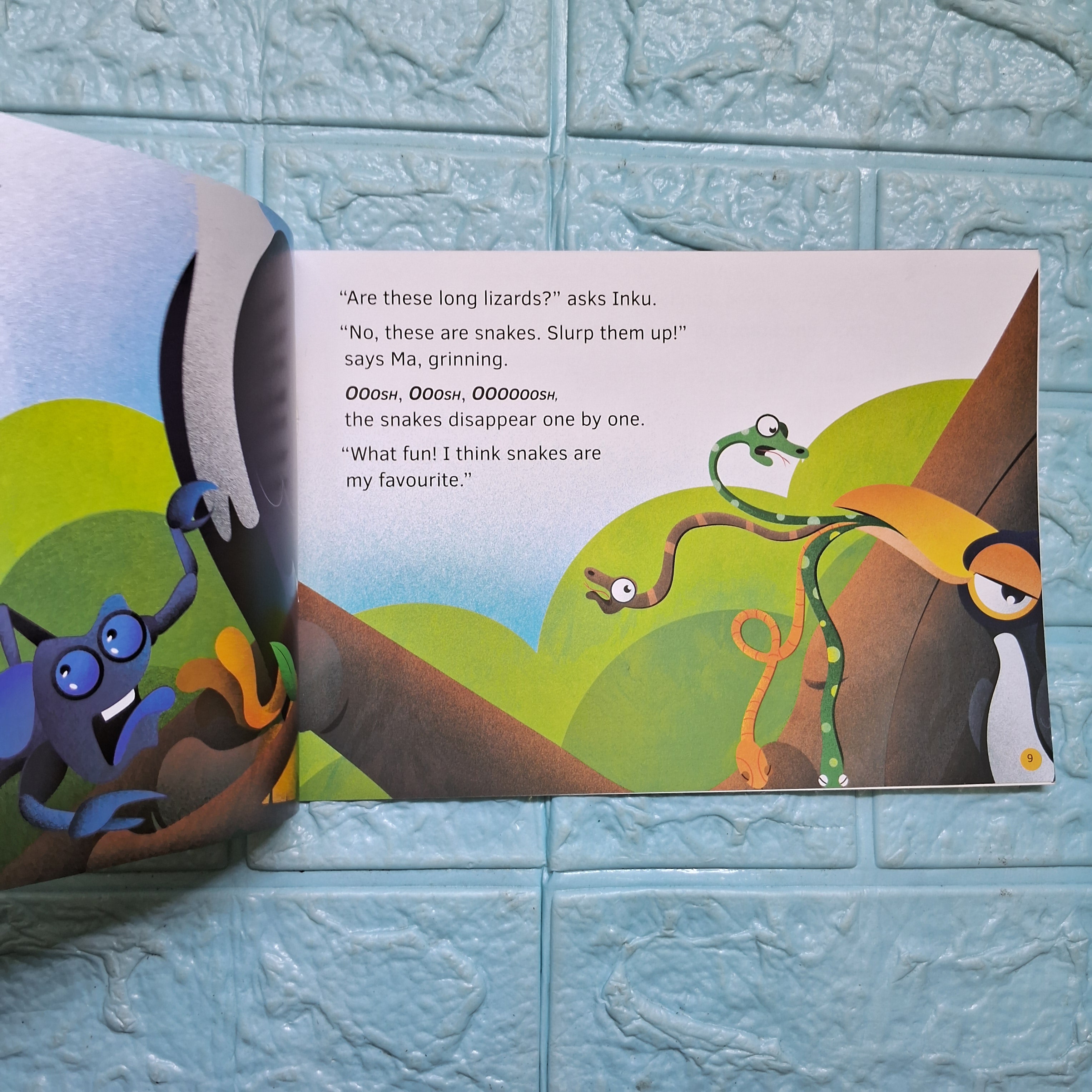 Inku Chomps, Gobbles and Slurps - English - Level2 - Pratham