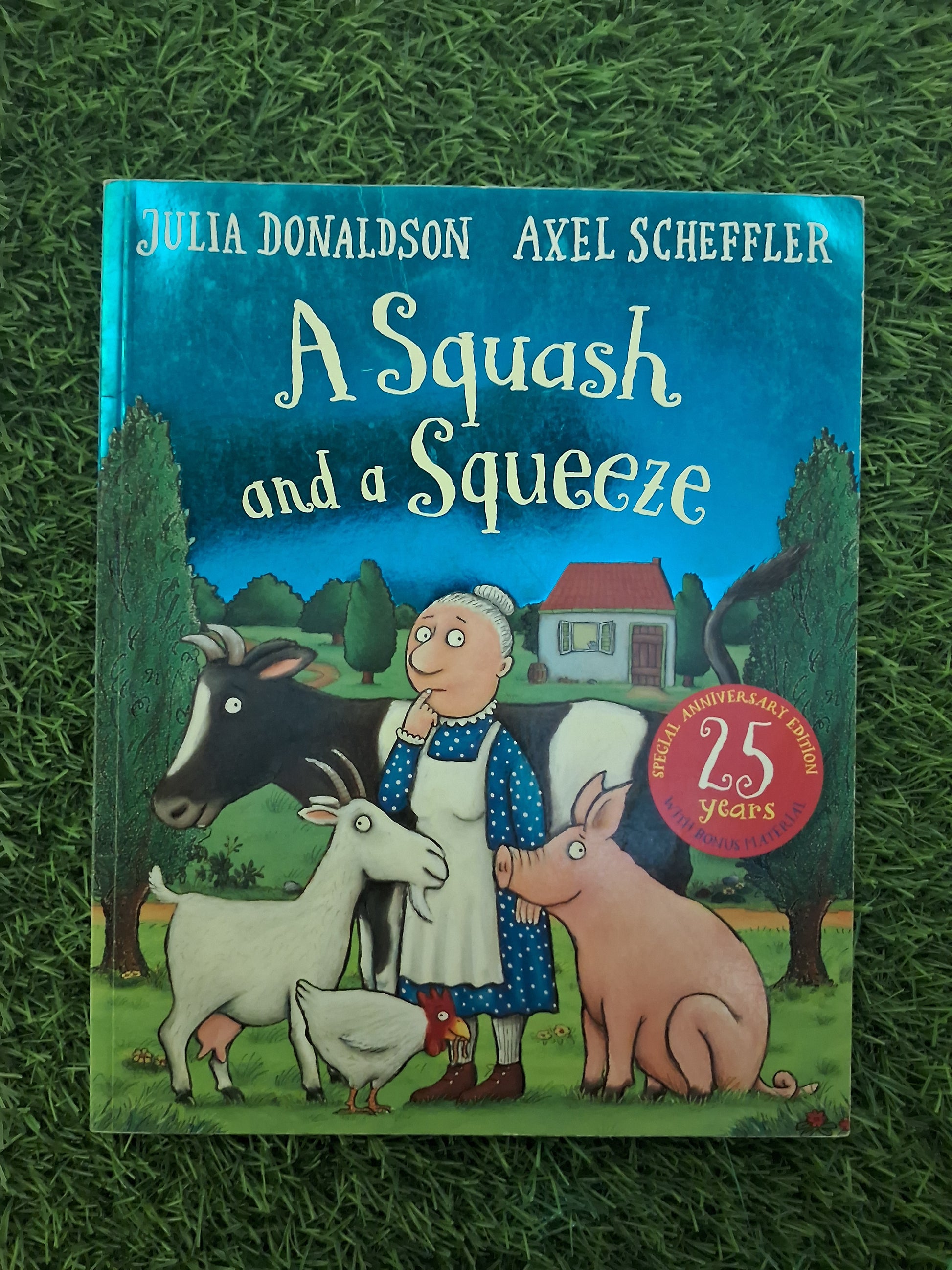 Book of A SQUASH AND A SQUEEZE -  Very Good Condition Paperback