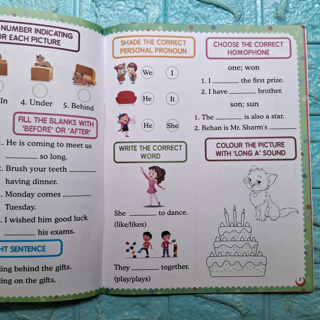 200+ English Activities for Kids - Age 3+
