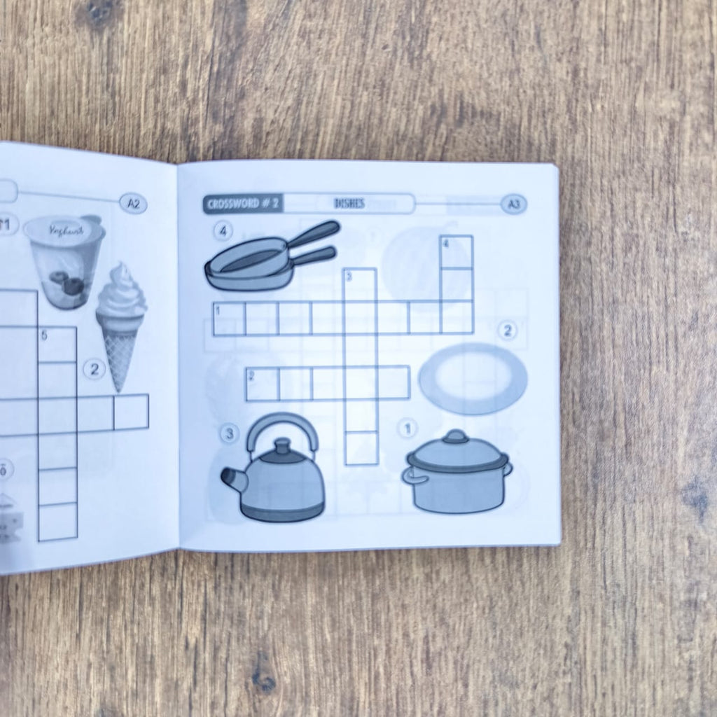 My Little Book of Crossword Puzzle - Combo of 4 Books
