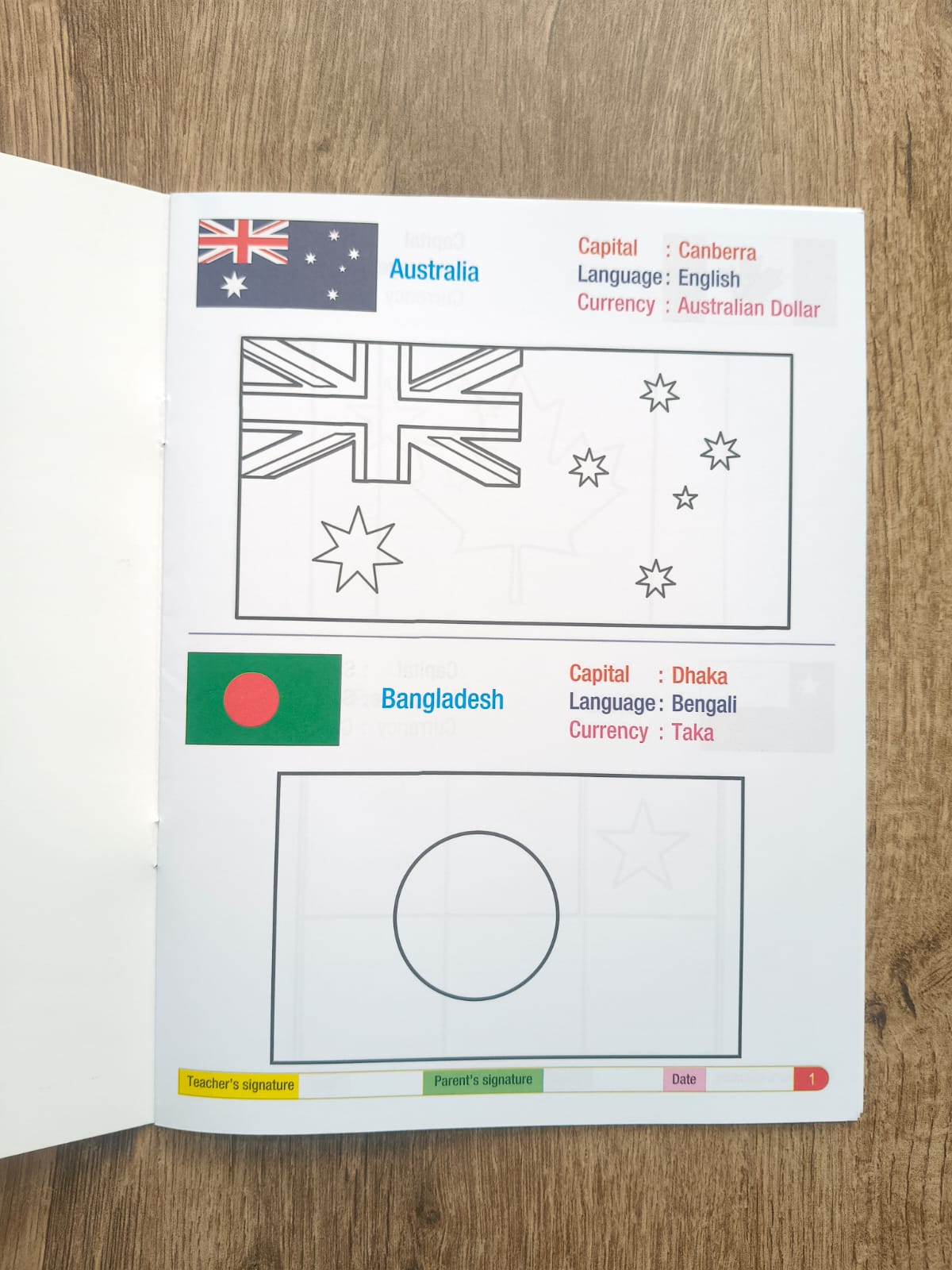 My Funtime Copy Colour - Flags