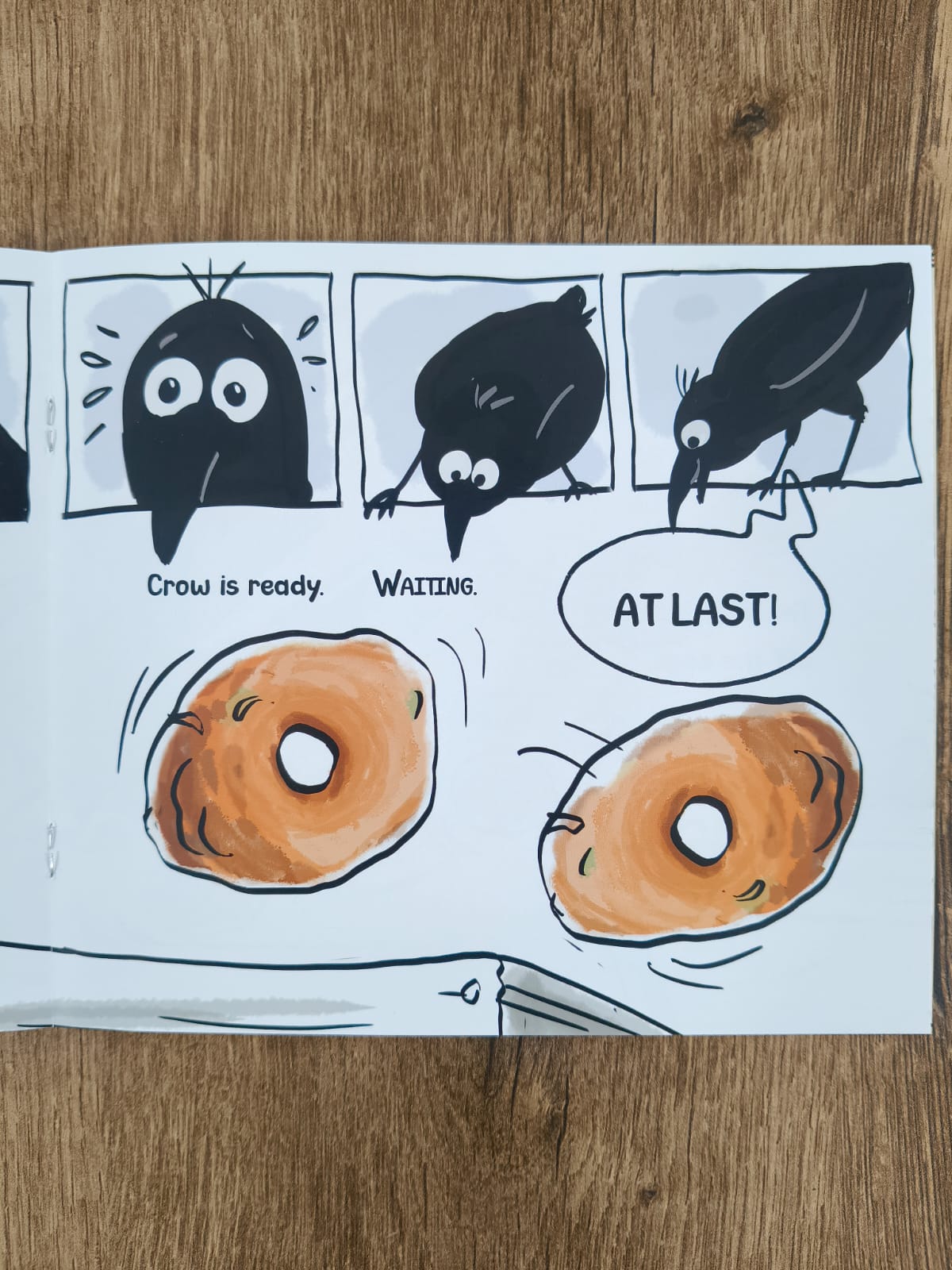 Crow vs Vada - English Picture Book