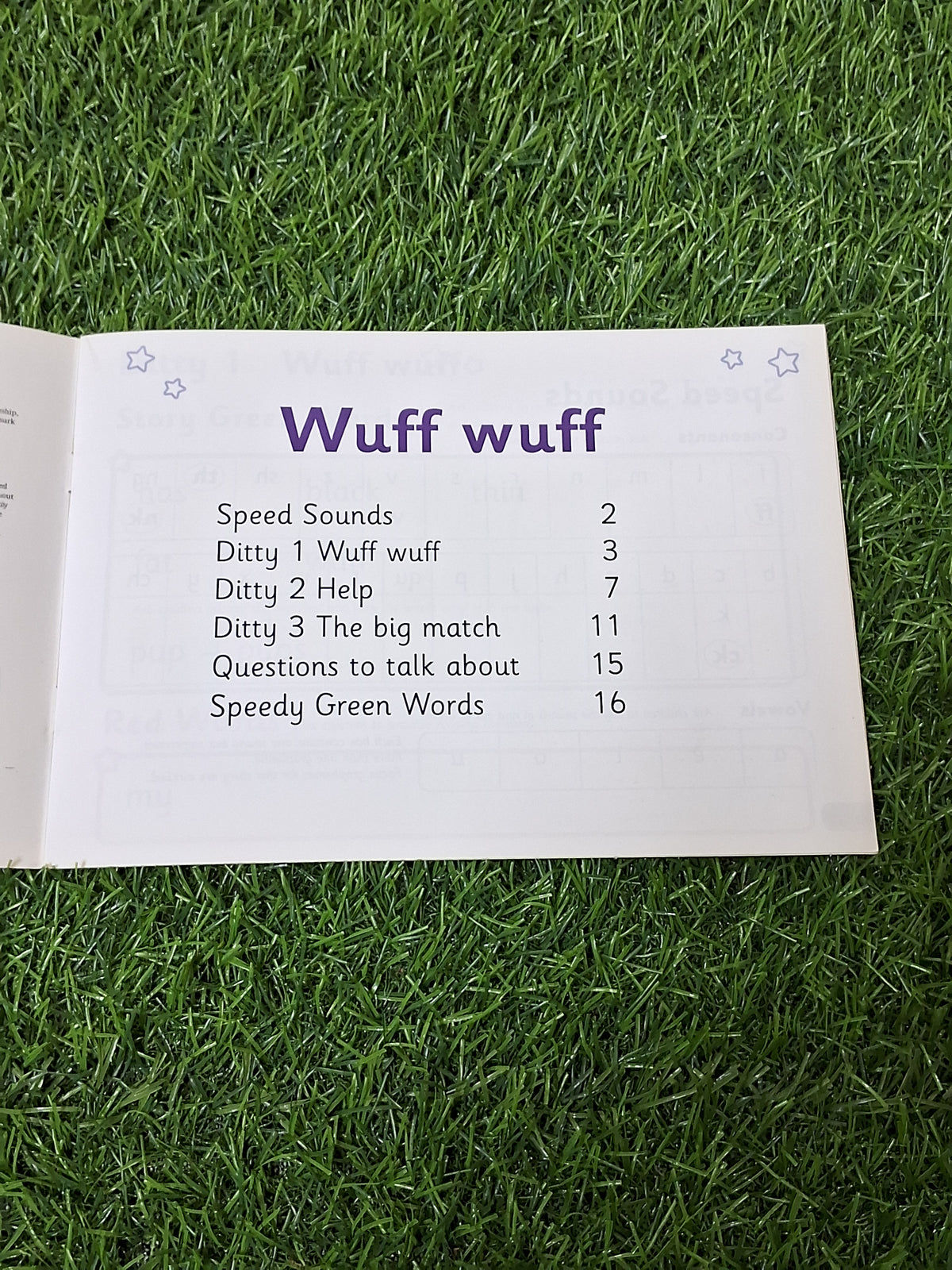 Phonics - Wuff Wuff -  Very Good Condition Paperback