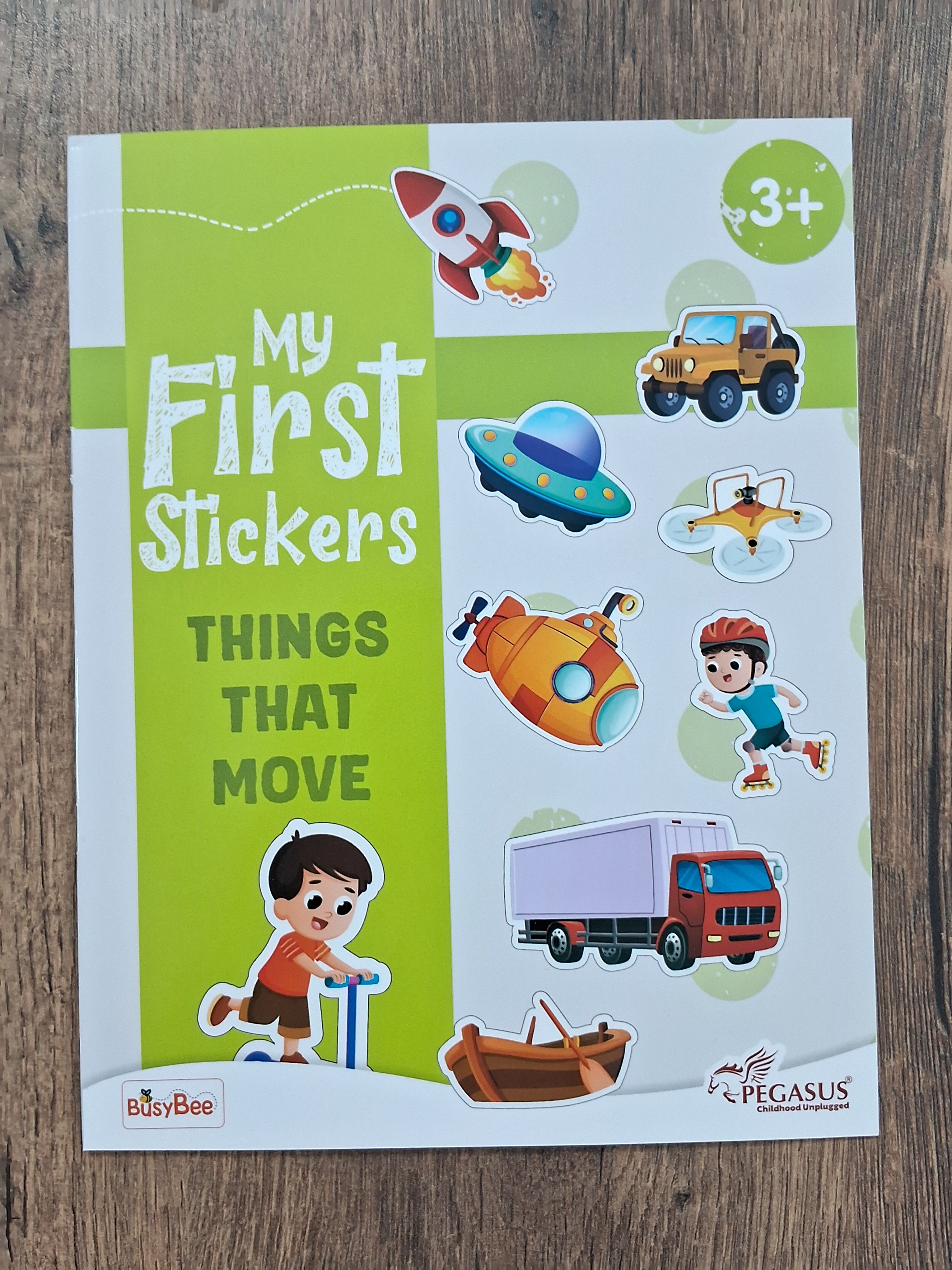 My First Stickers — Things that Move