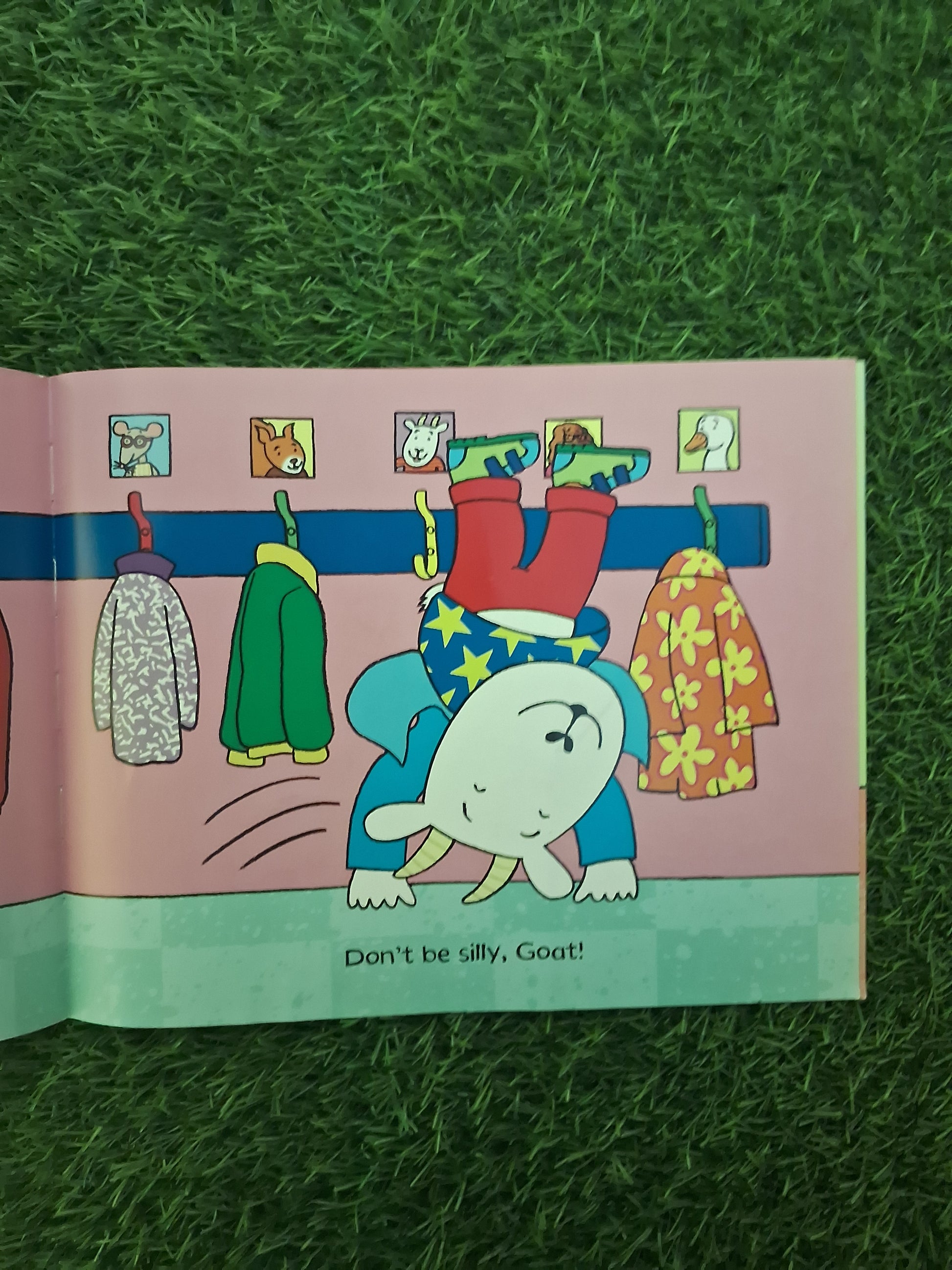 Book of GOAT GOES TO PLAY GROUP -  Very Good Condition Paperback