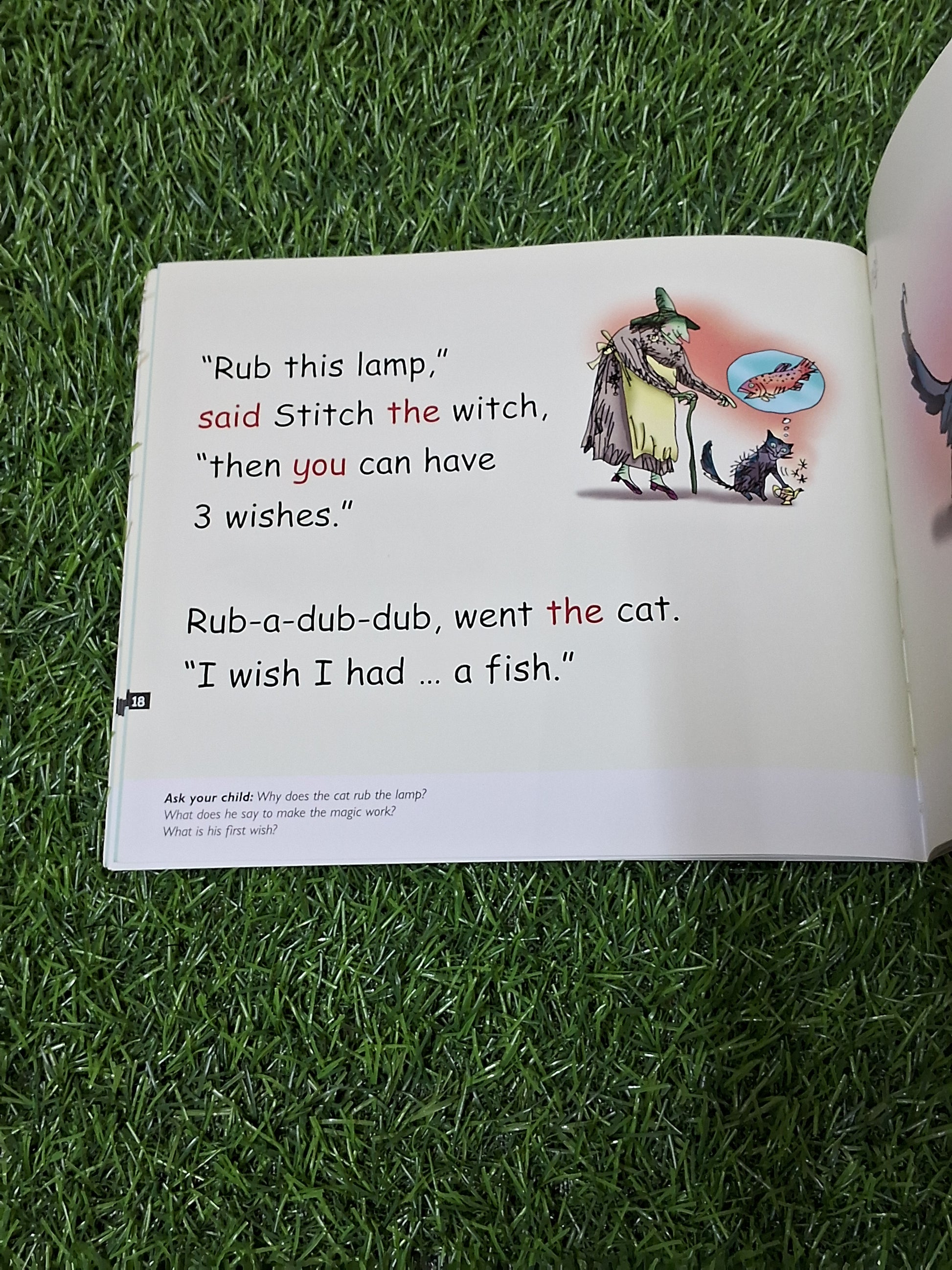 Phonics - Pip's Pizza and Stitch the witch - 2 stories in 1 -  Excellent Condition Paperback