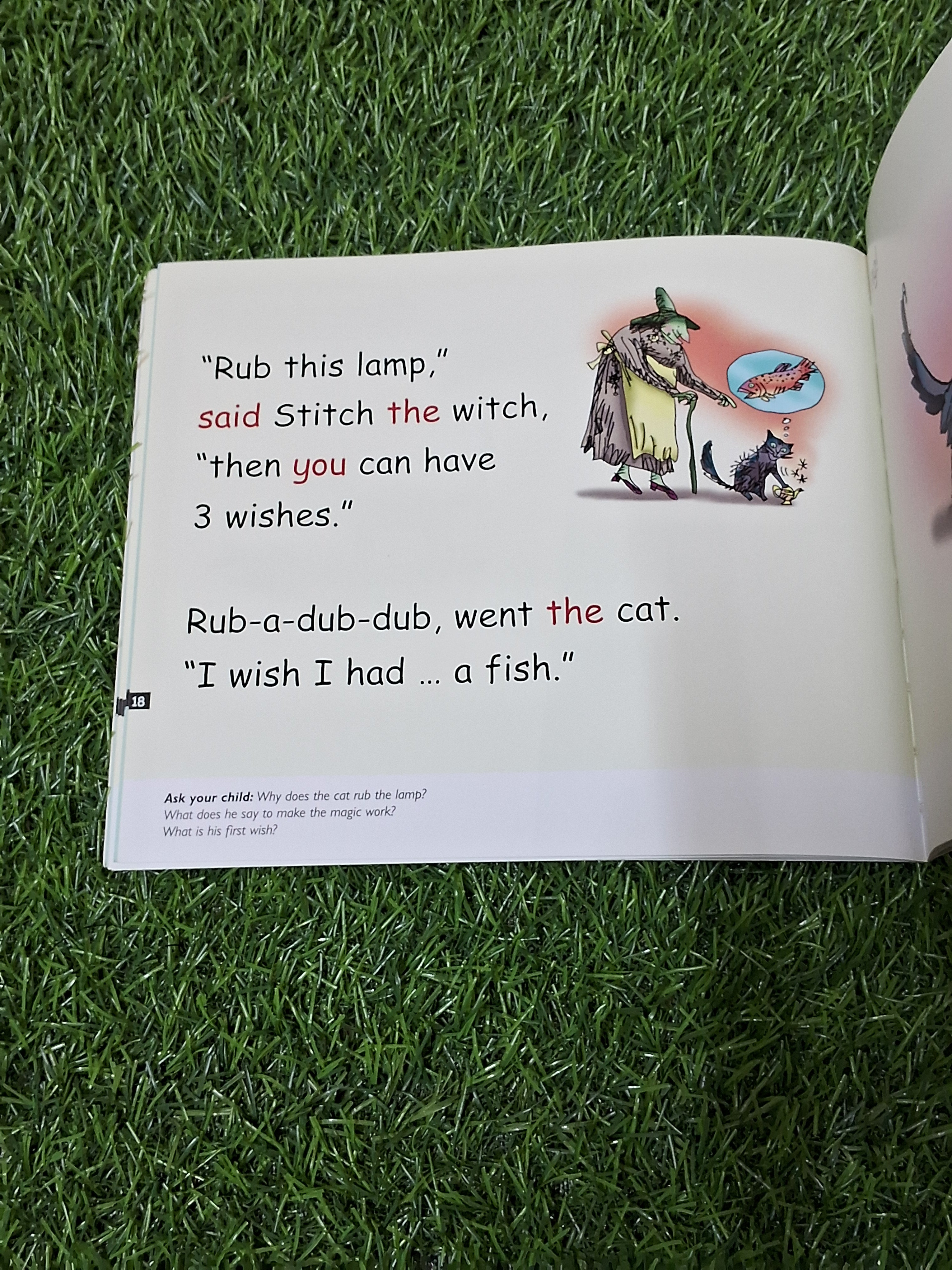 Phonics - Pip's Pizza and Stitch the witch - 2 stories in 1 -  Excellent Condition Paperback