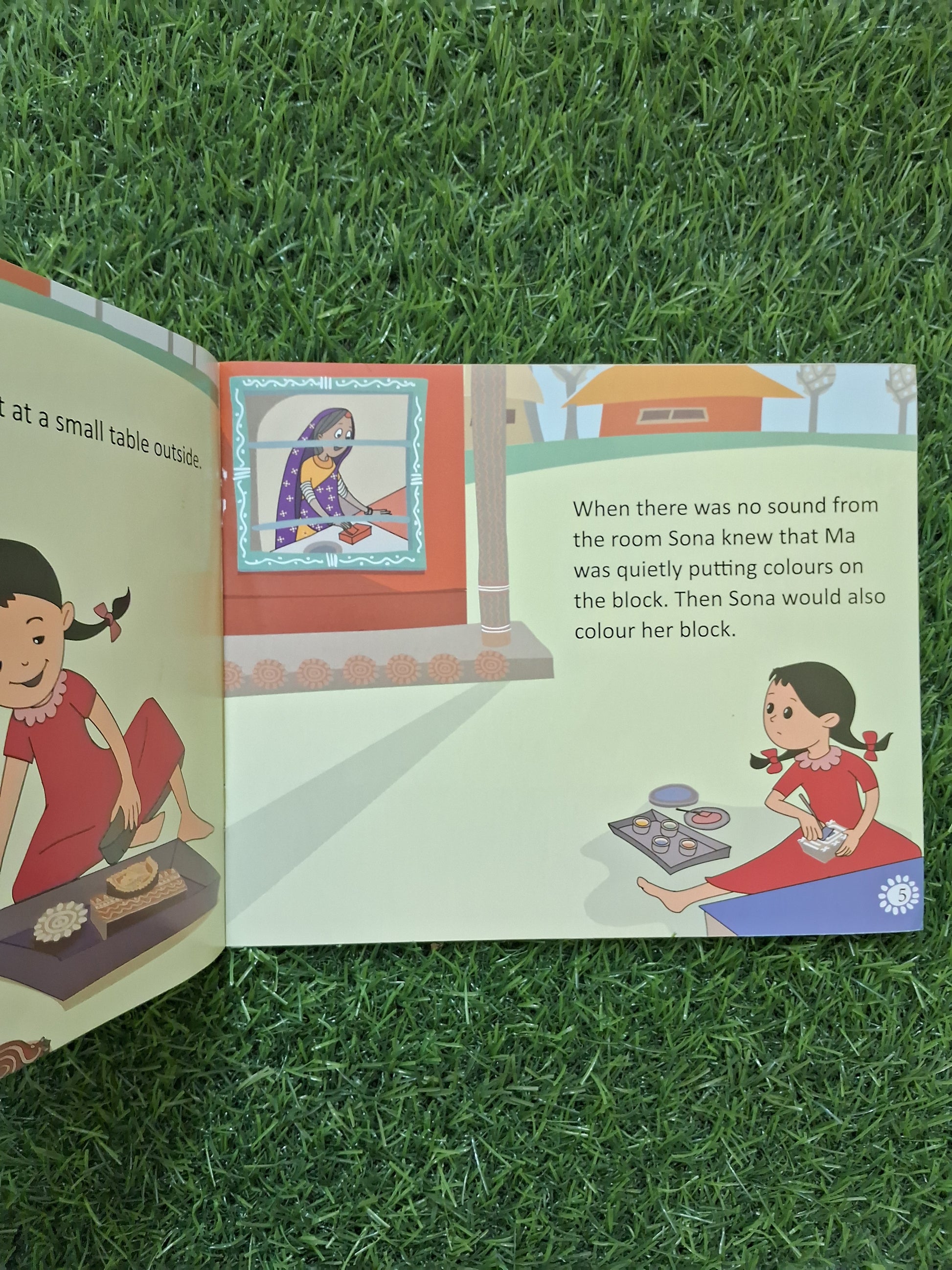 Smart Sona helps her Mother - Pratham - English - Level2