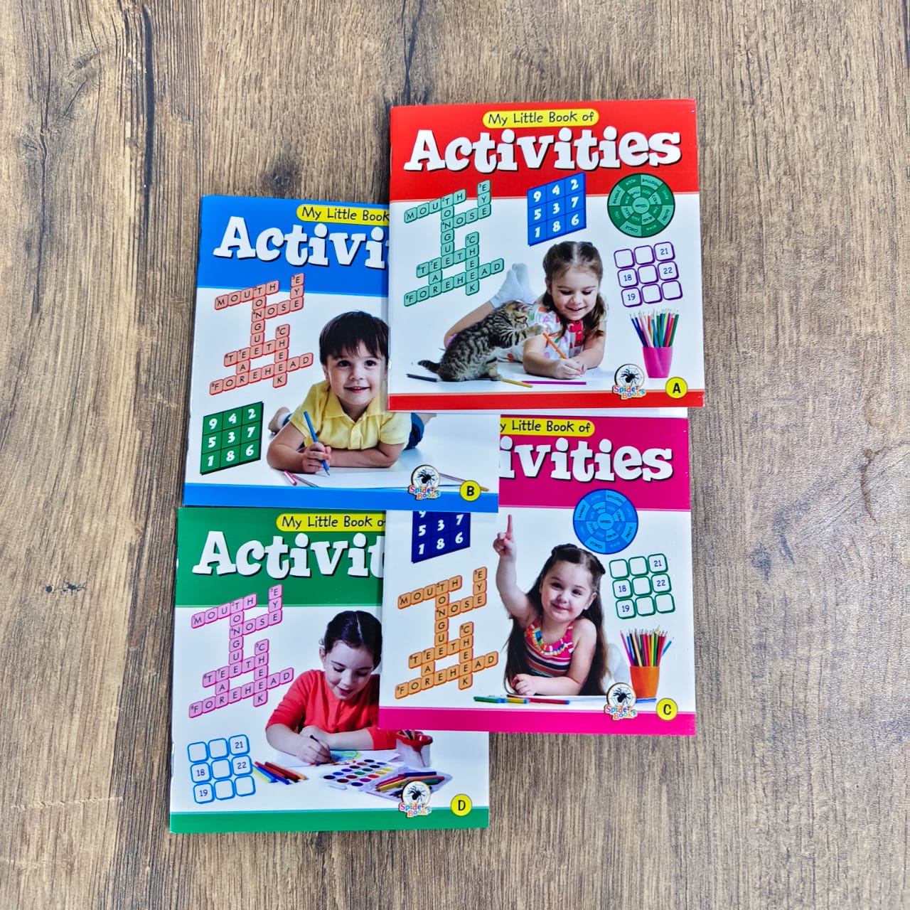 My Little Book of Activities - 4 Books Combo
