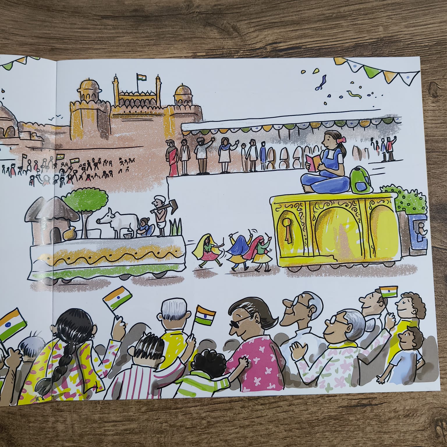 5 Fantastic facts about The Indian Constitution - Picture Book