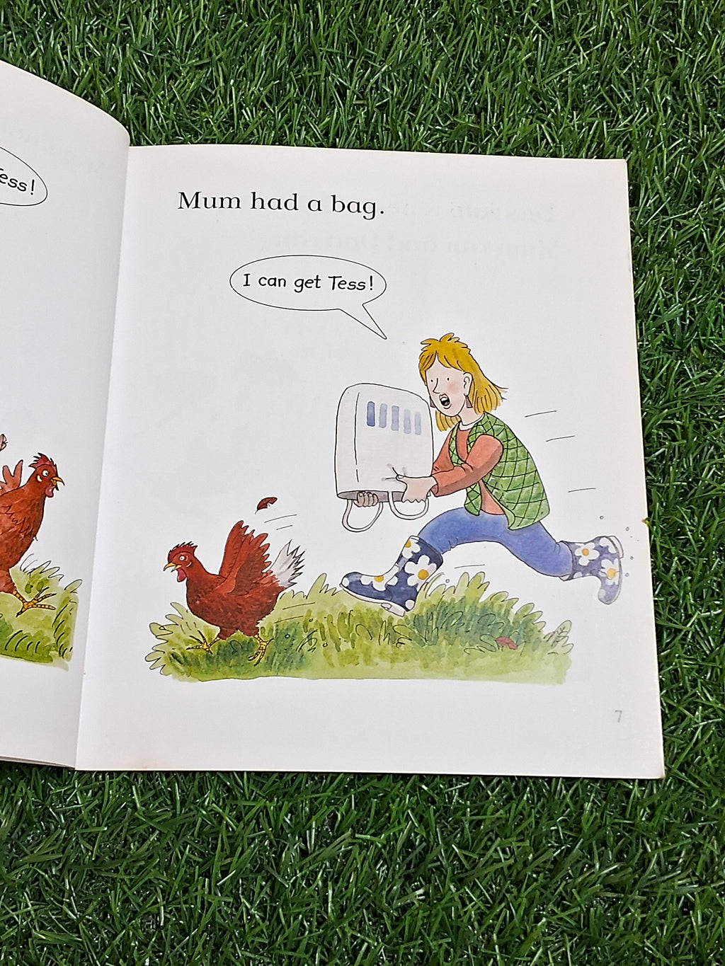 READ WITH BIFF CHIP & KIPPER - THE RED HEN - Excellent Condition Paperback