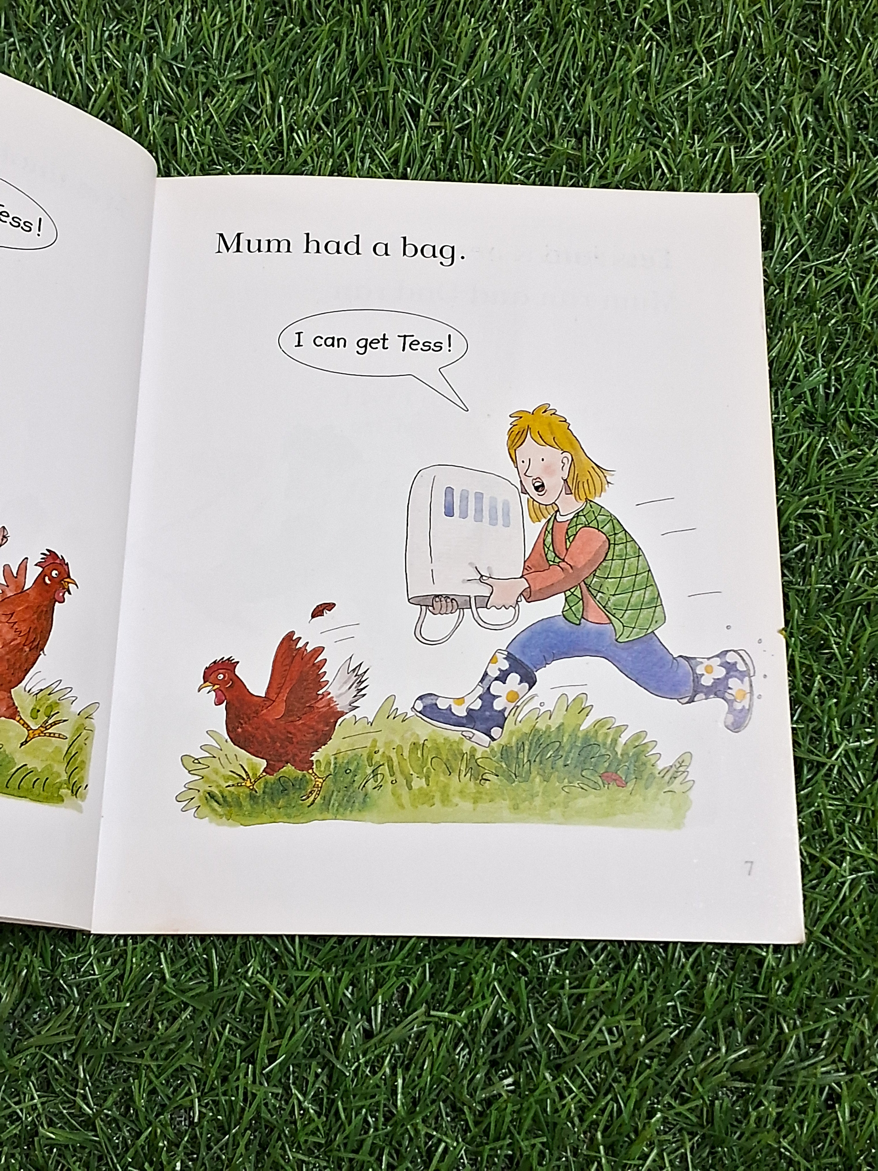 READ WITH BIFF CHIP & KIPPER - THE RED HEN - Excellent Condition Paperback