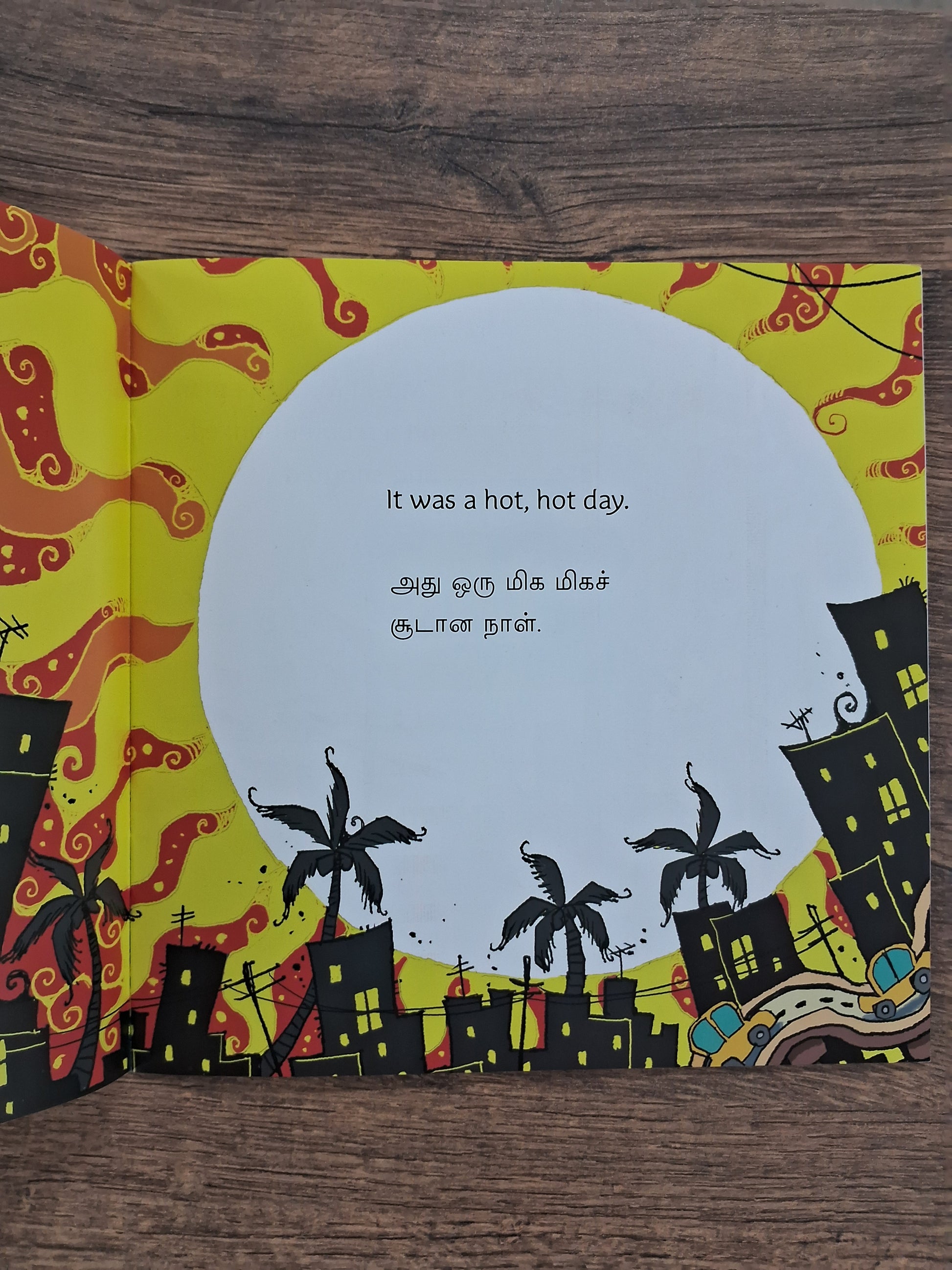 It's So Hot - English Tamil Bilingual Weather Concept Book