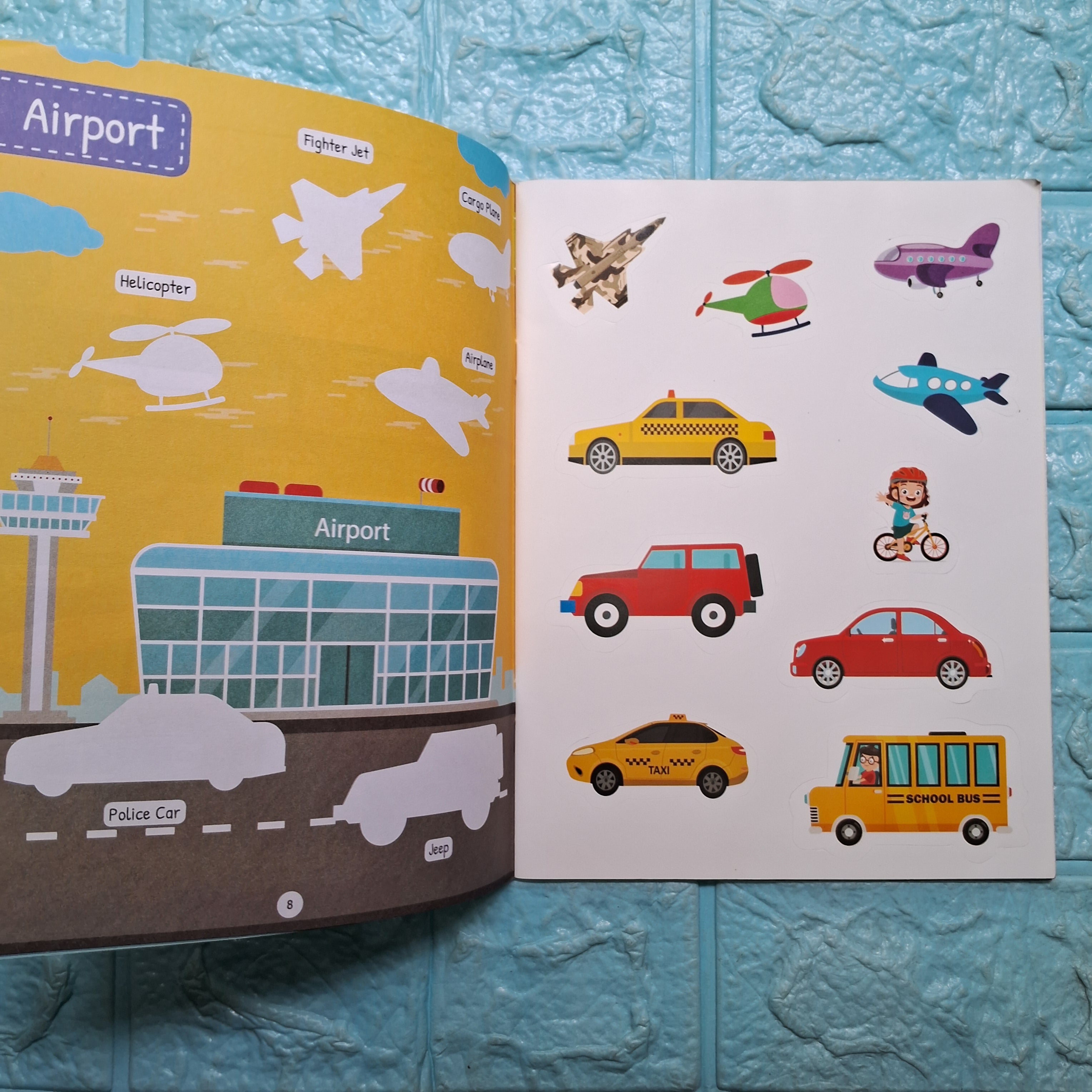 Clearance - My First Animals & Transport Sticker book