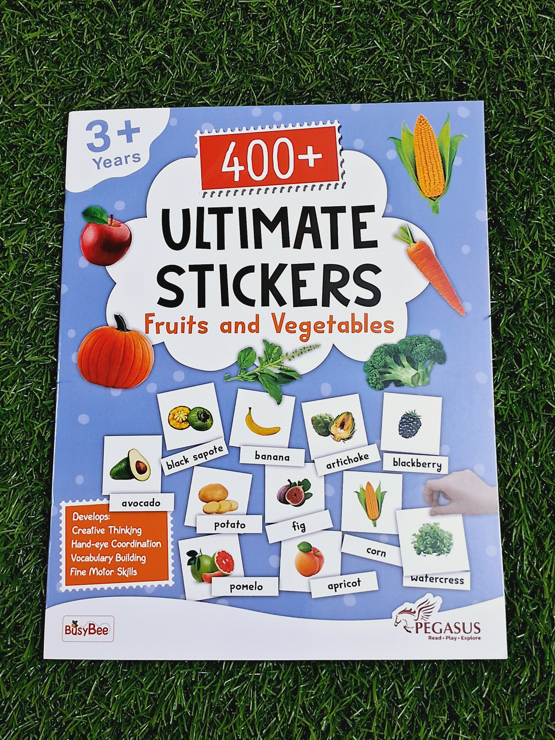 400+ Fruits & Vegetables Stickers