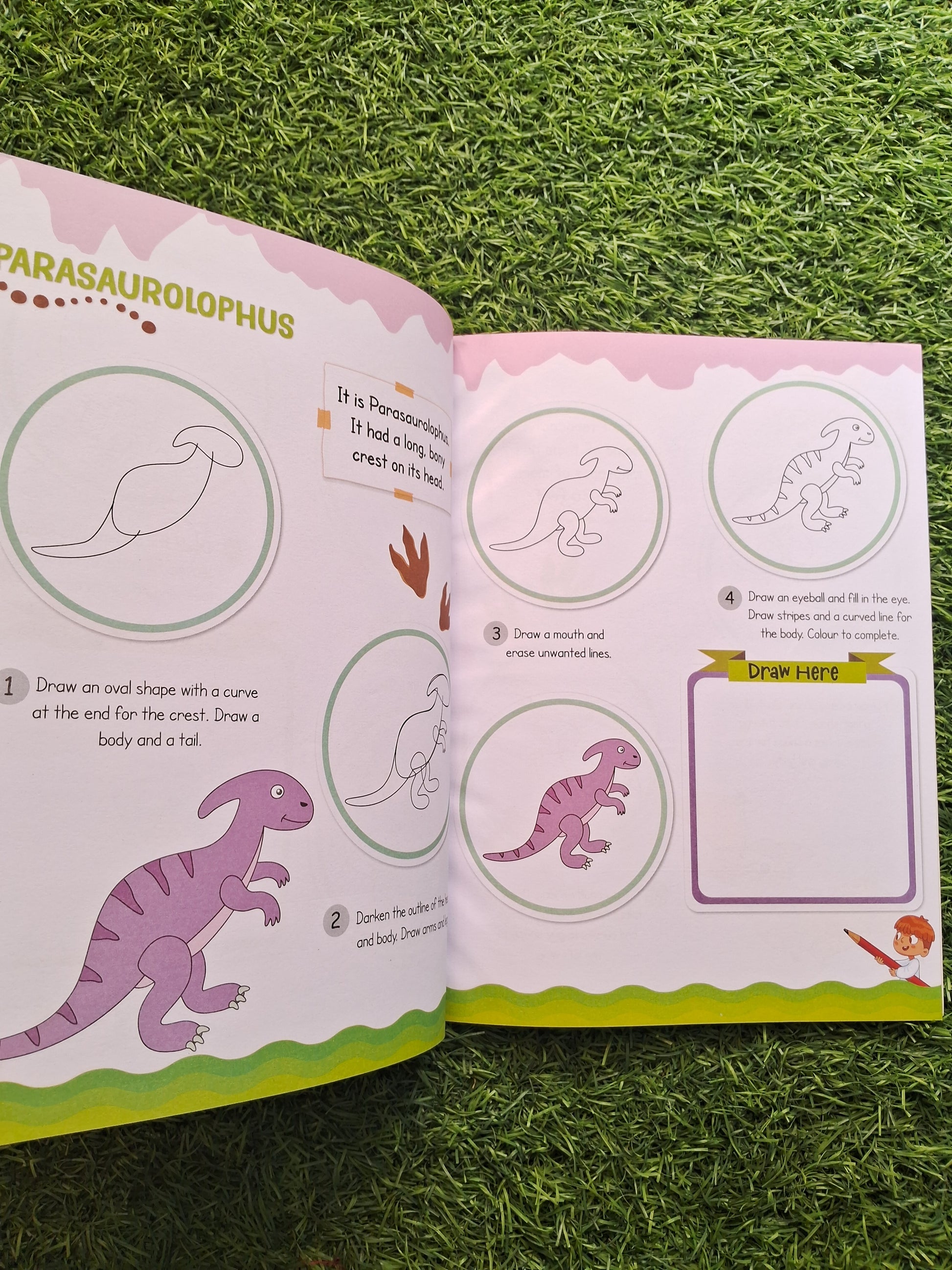 Step By Step How To Draw - Dinosaurs