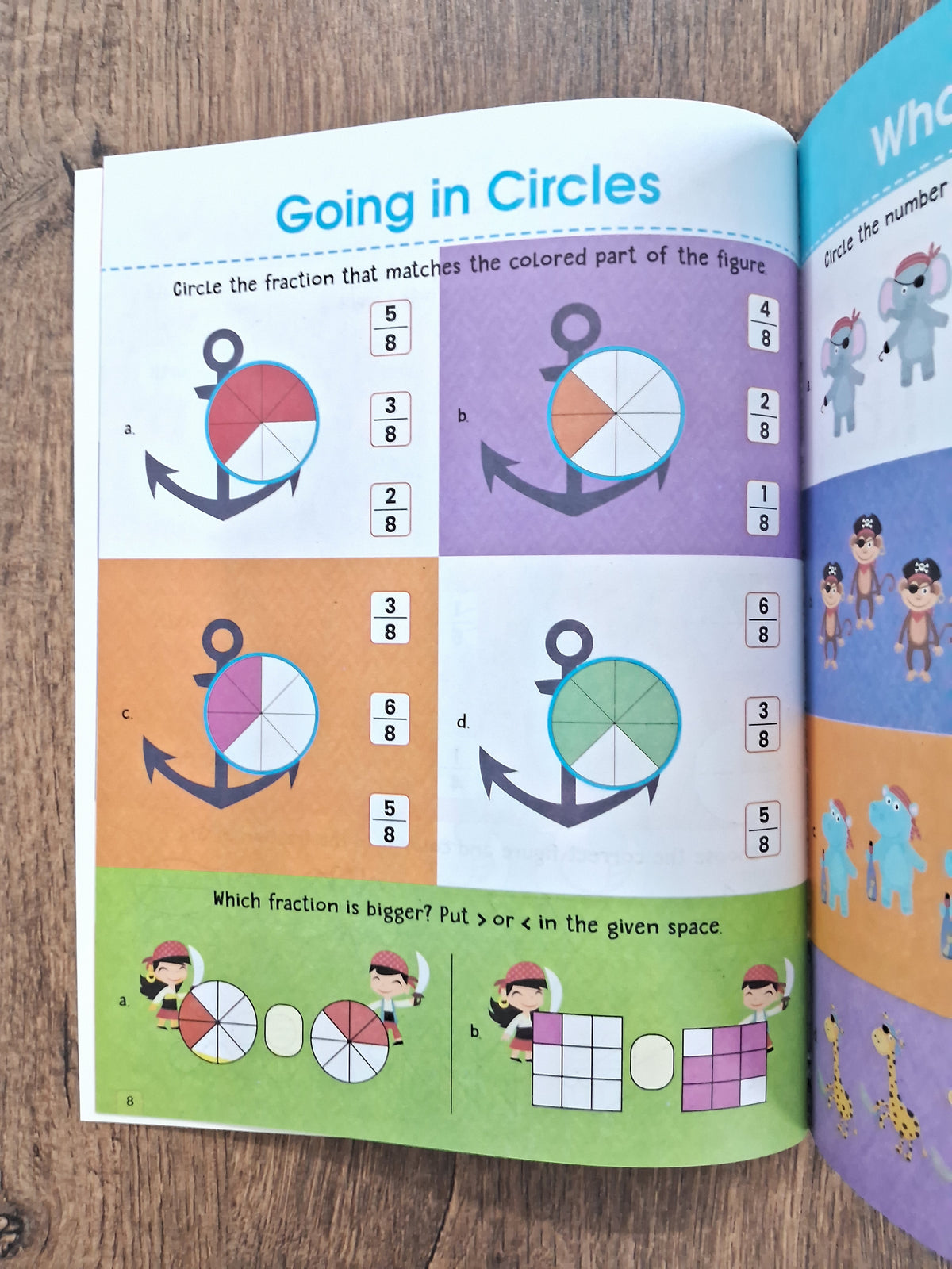 Amazing Fractions - Activity Book for Children