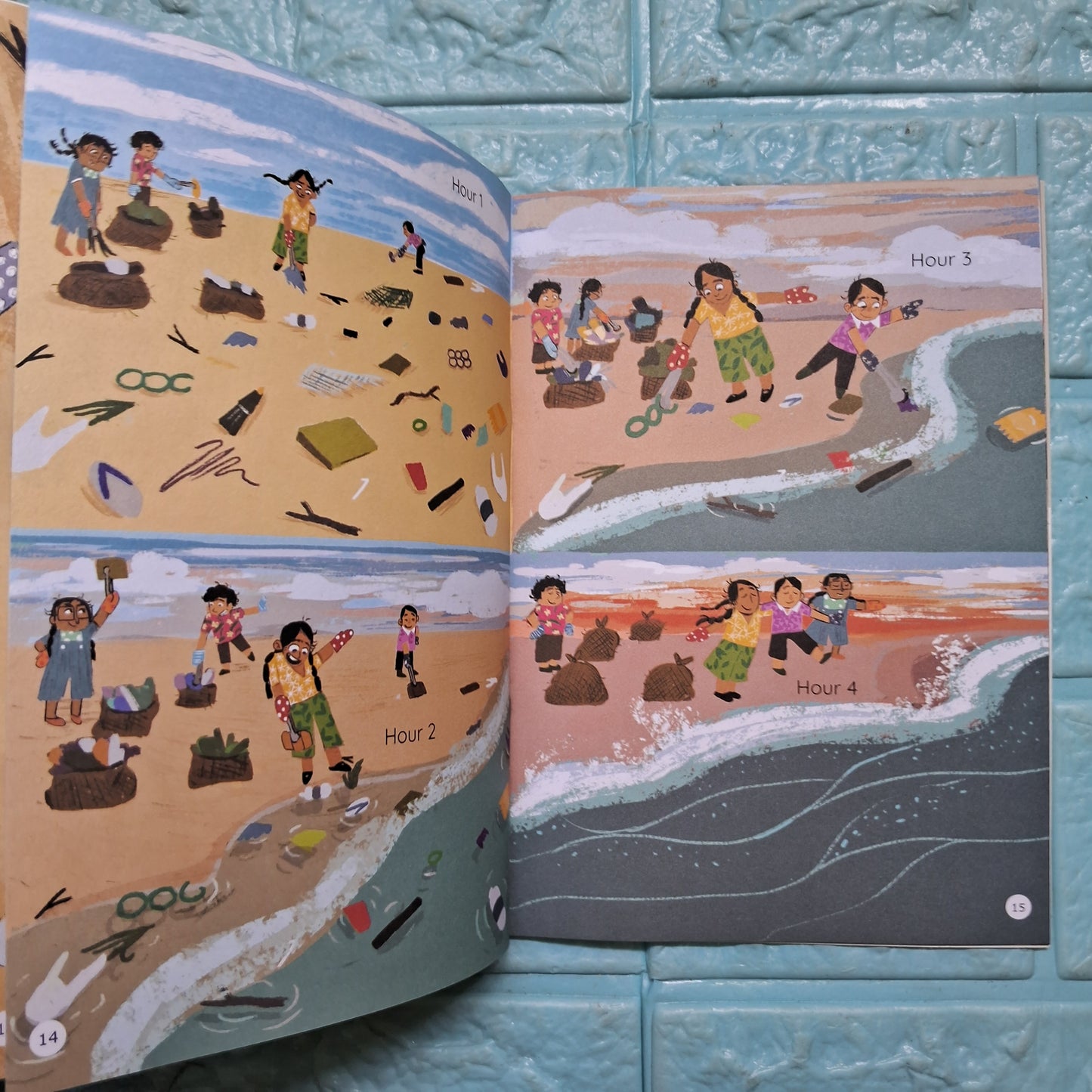 The Big Beach Clean Up - English - Level3 - Pratham