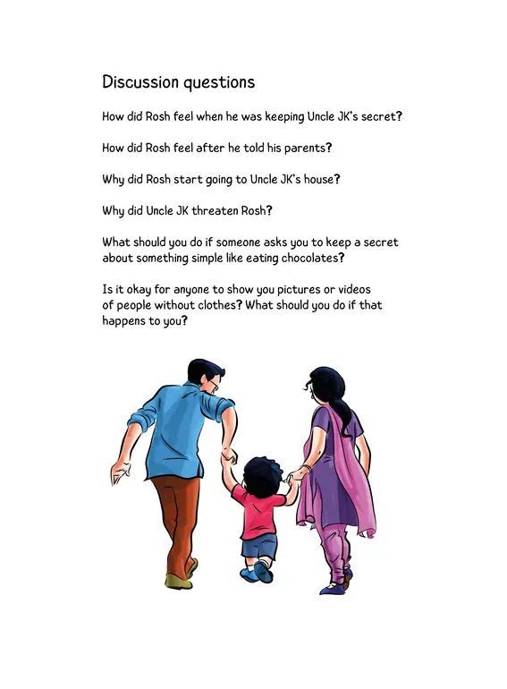 Rosh Speaks Up: Teaching kids to recognize, respond to and report unsafe behaviour! - We Are Turners