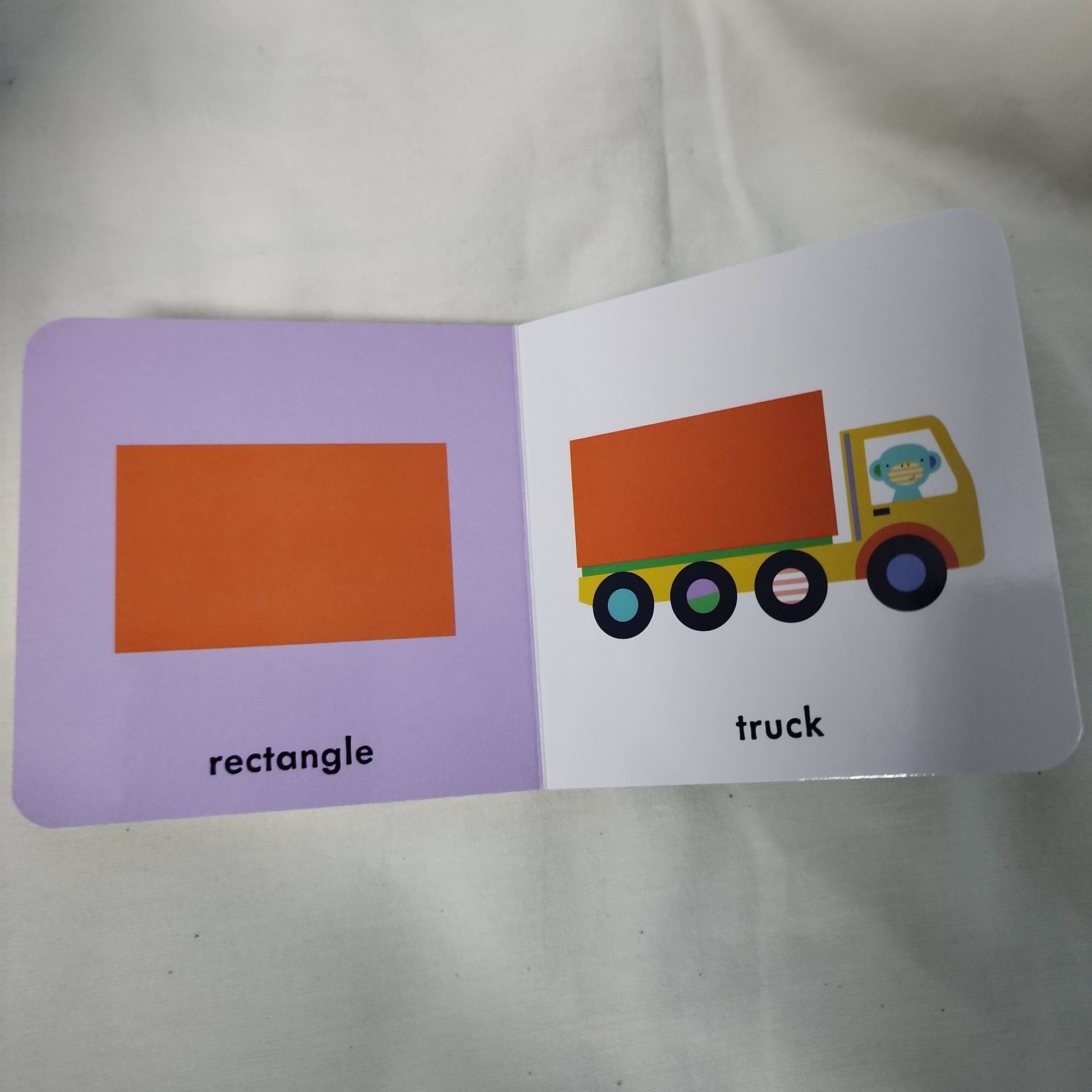 Shapes - Little Board book - As good as New - We Are Turners
