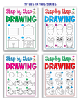Step by Step Drawing - Each Book - We Are Turners