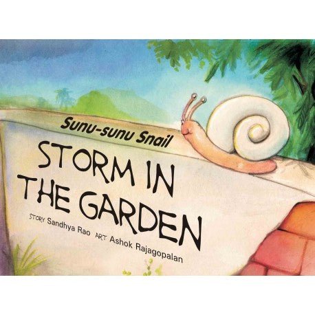 Sunu Sunu Snail - Storm in the Garden English - We Are Turners